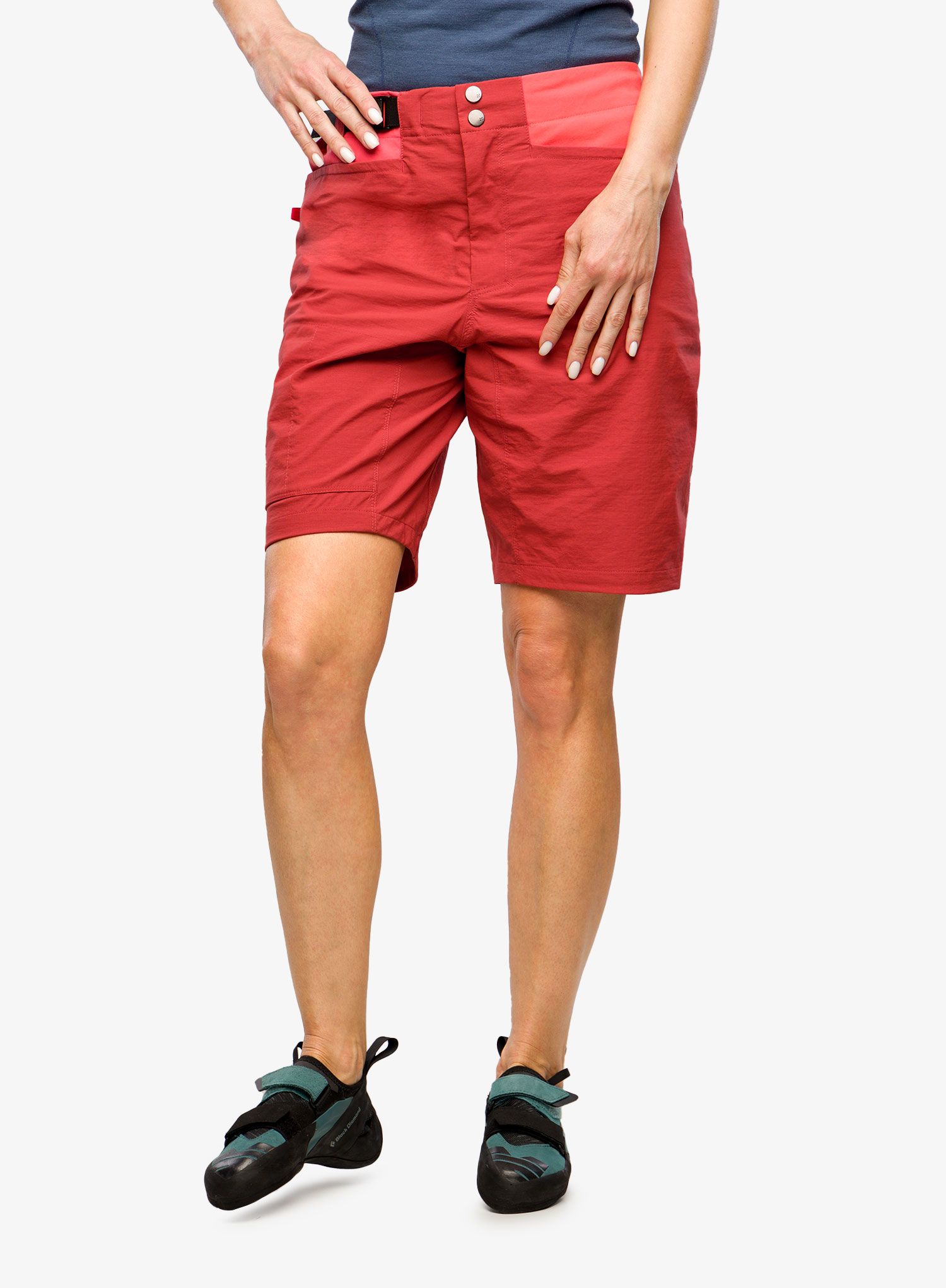 Шорти для скелелазіння жіночі Haglofs ROC Spitz Shorts - corrosion/poppy red