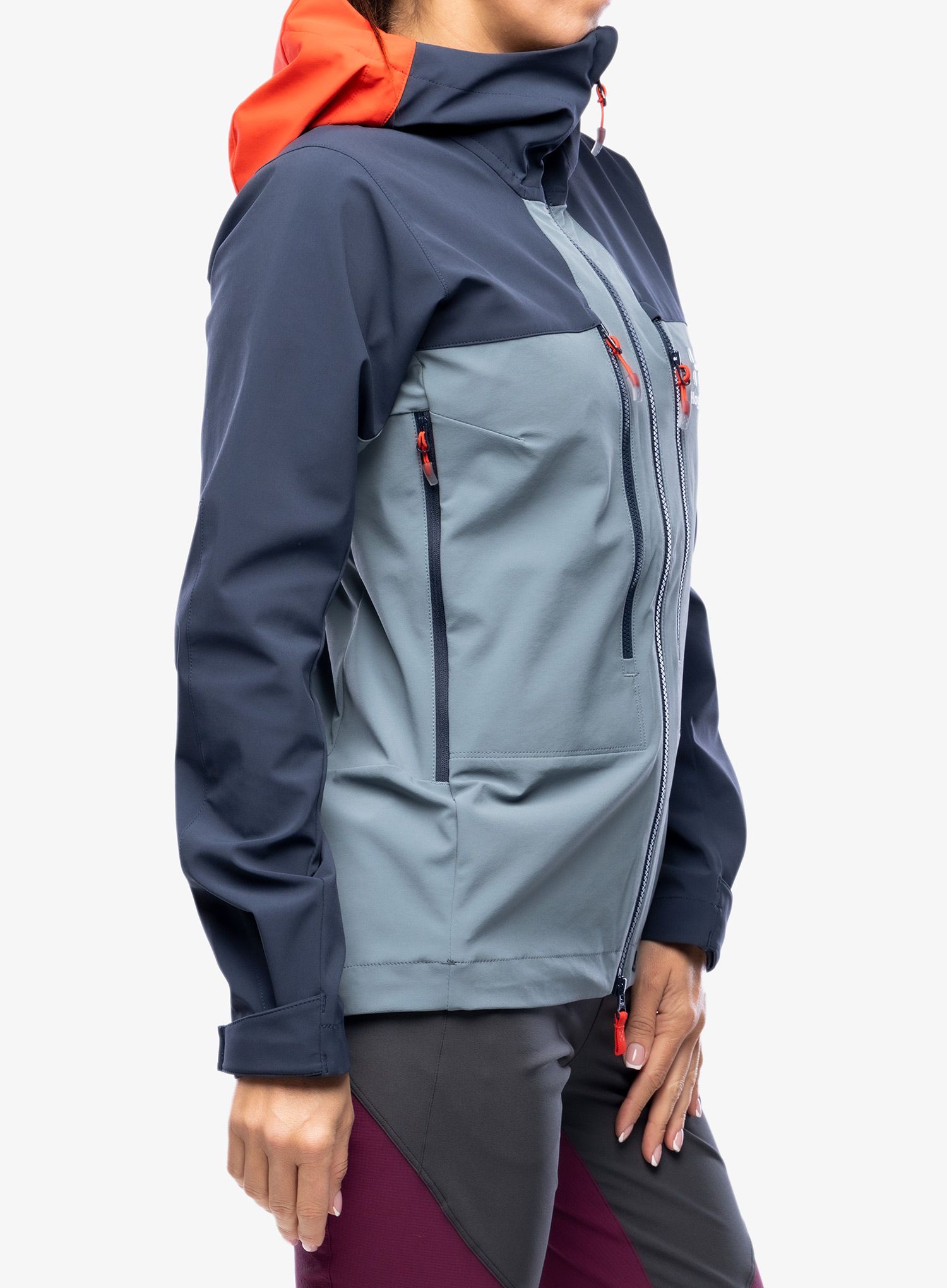 Куртка softshell жіноча Haglofs Roc Sight Softshell Jacket - steel blue/tarn blue