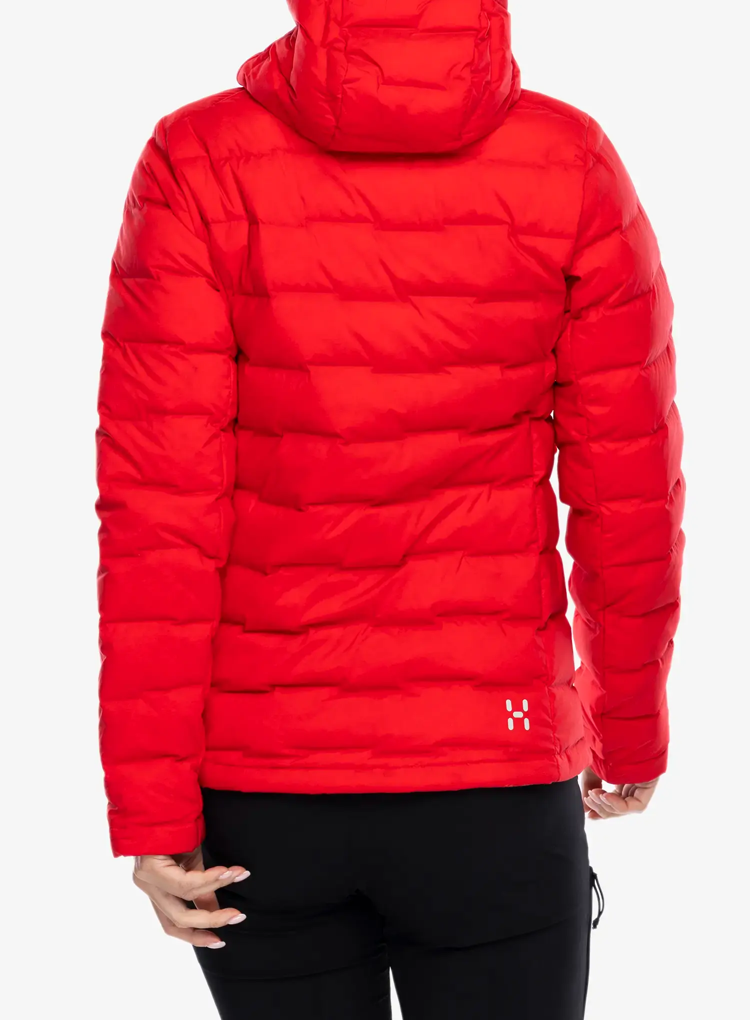 Пуховик жіноча Haglofs Spitz Down Hood - bright red