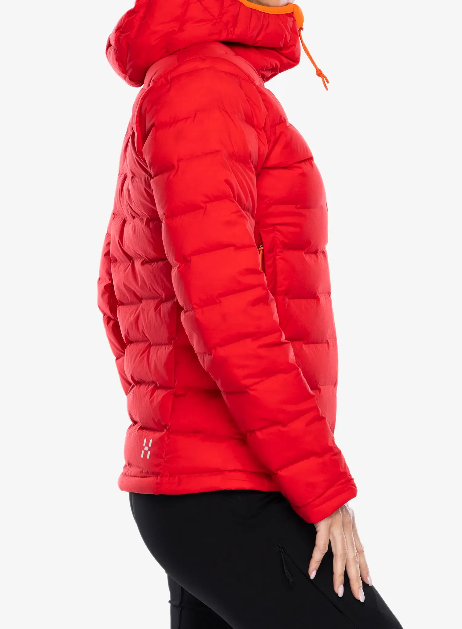 Пуховик жіноча Haglofs Spitz Down Hood - bright red