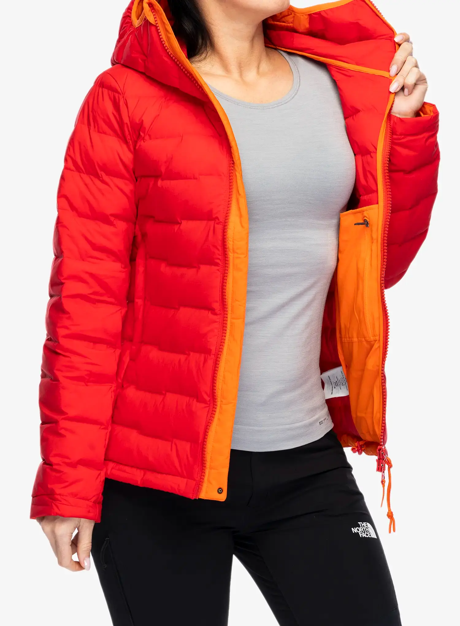 Пуховик жіноча Haglofs Spitz Down Hood - bright red