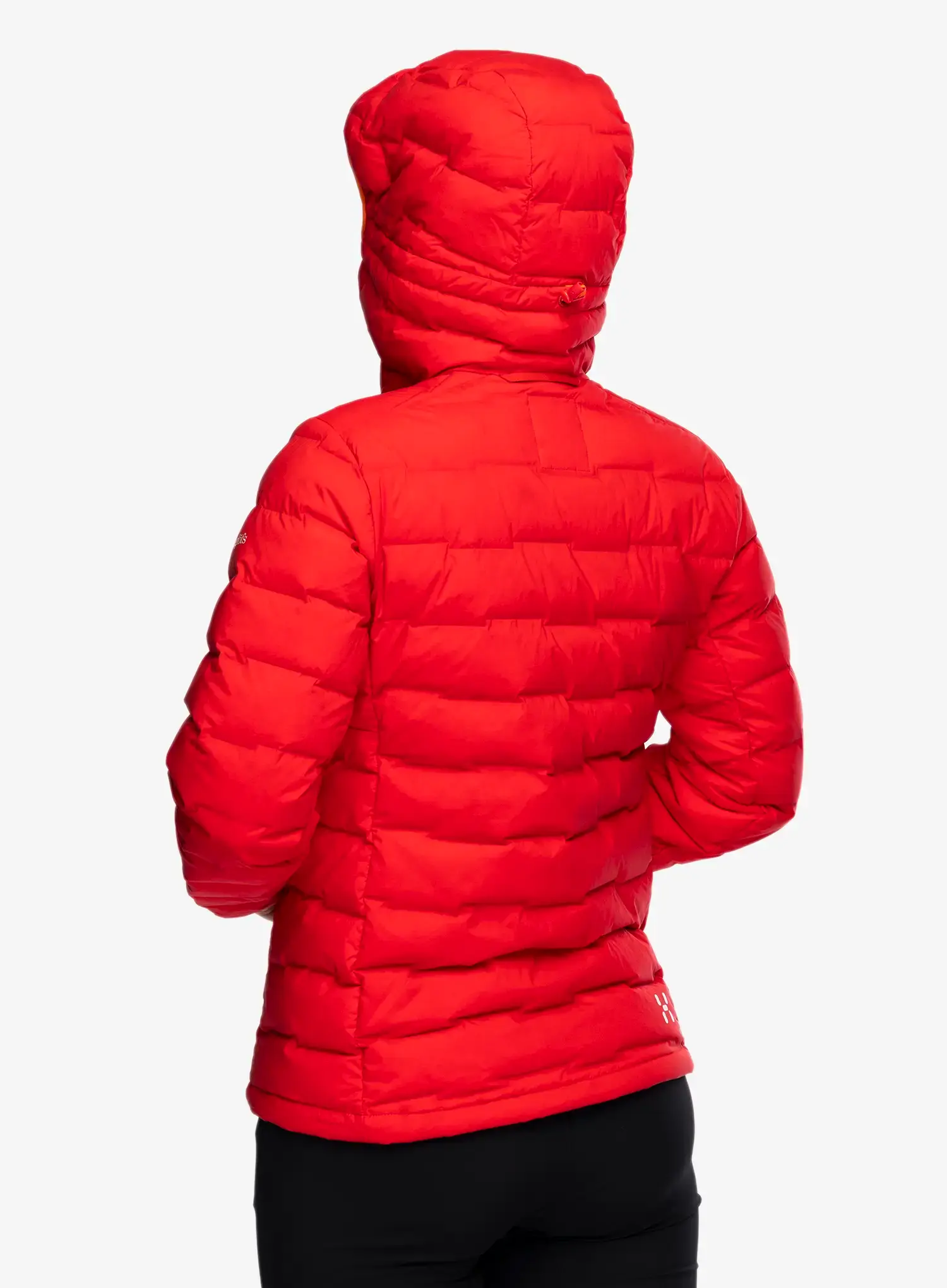 Пуховик жіноча Haglofs Spitz Down Hood - bright red