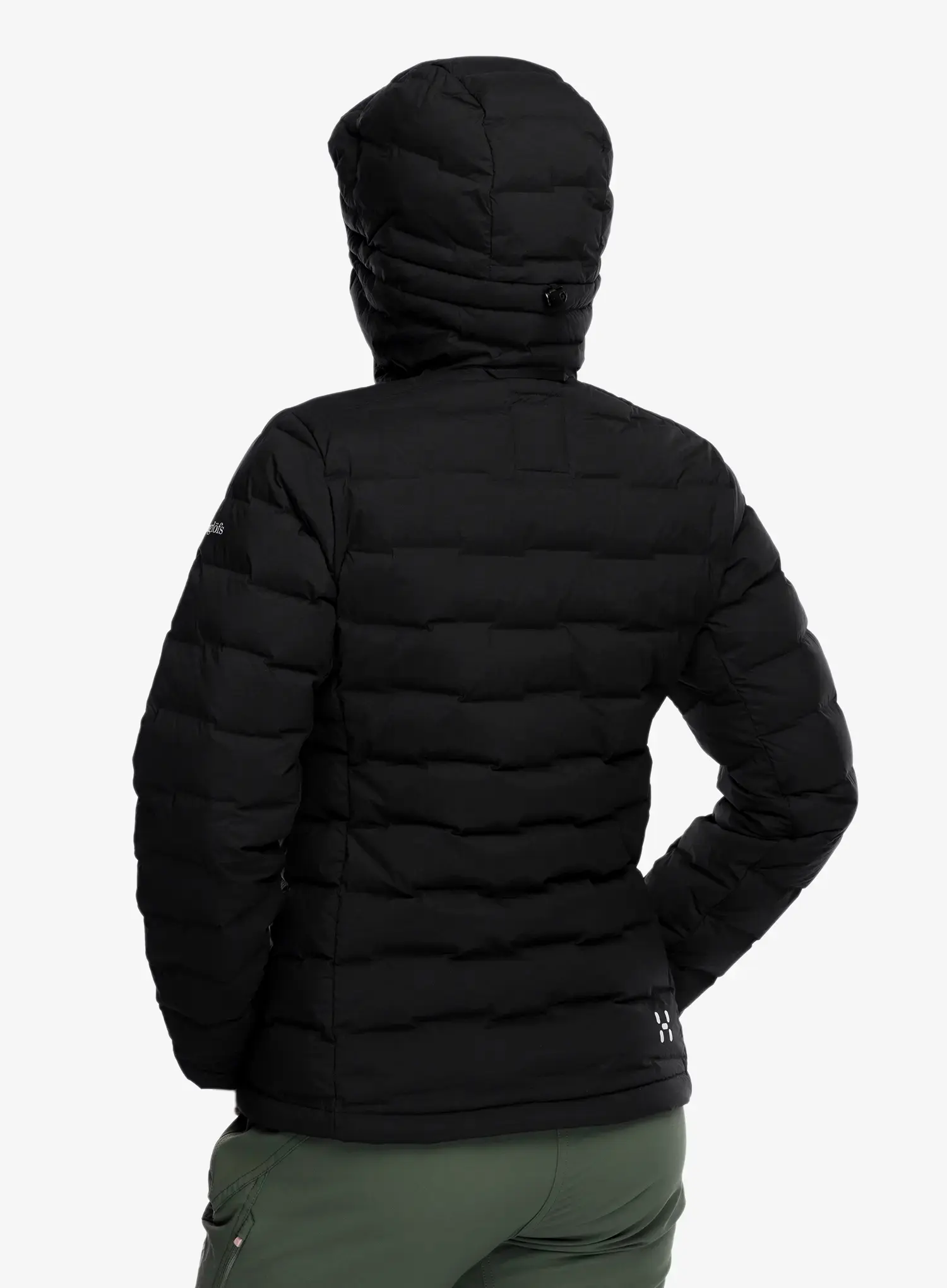 Пуховик жіноча Haglofs Spitz Down Hood - true black