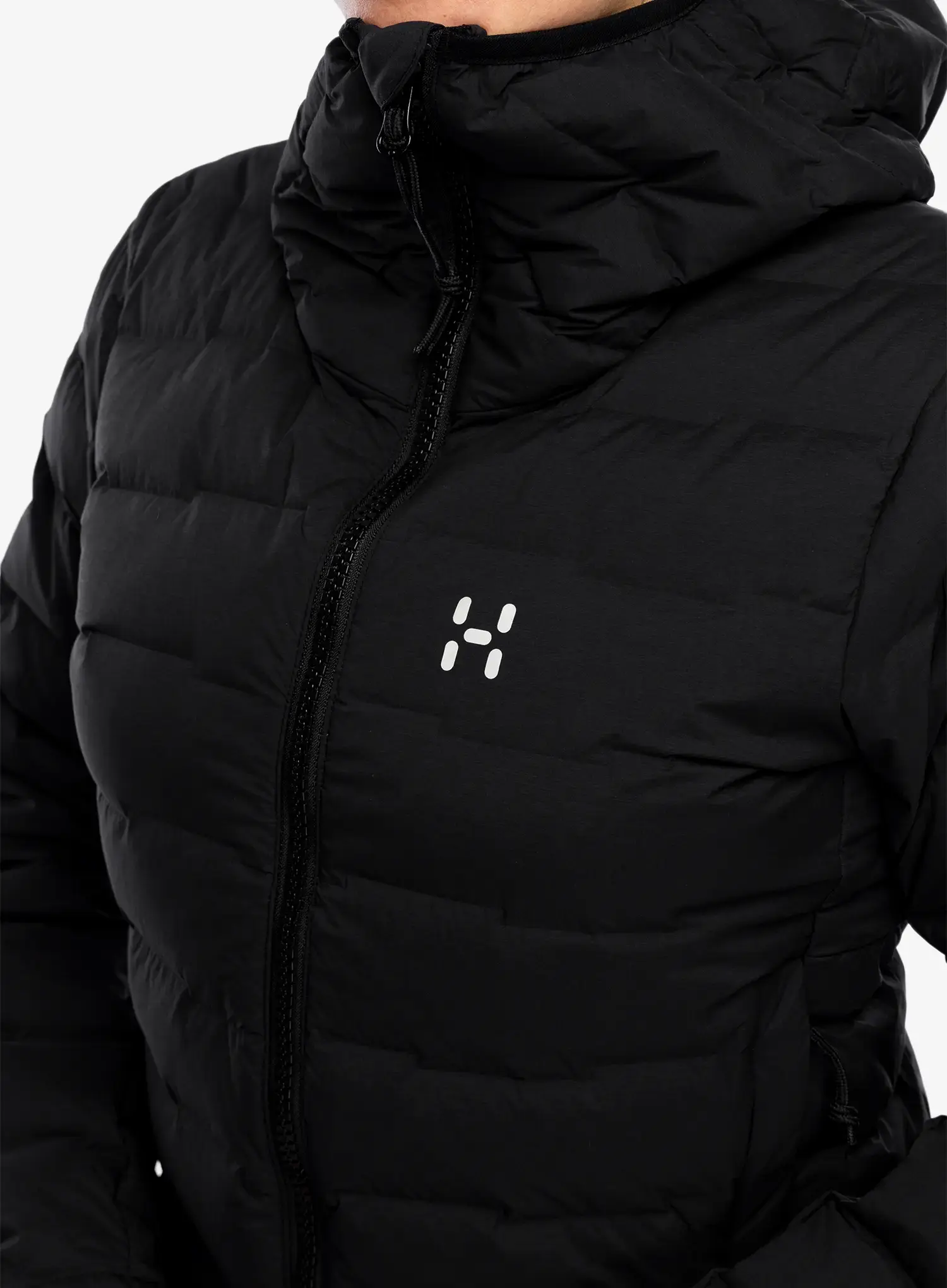 Пуховик жіноча Haglofs Spitz Down Hood - true black