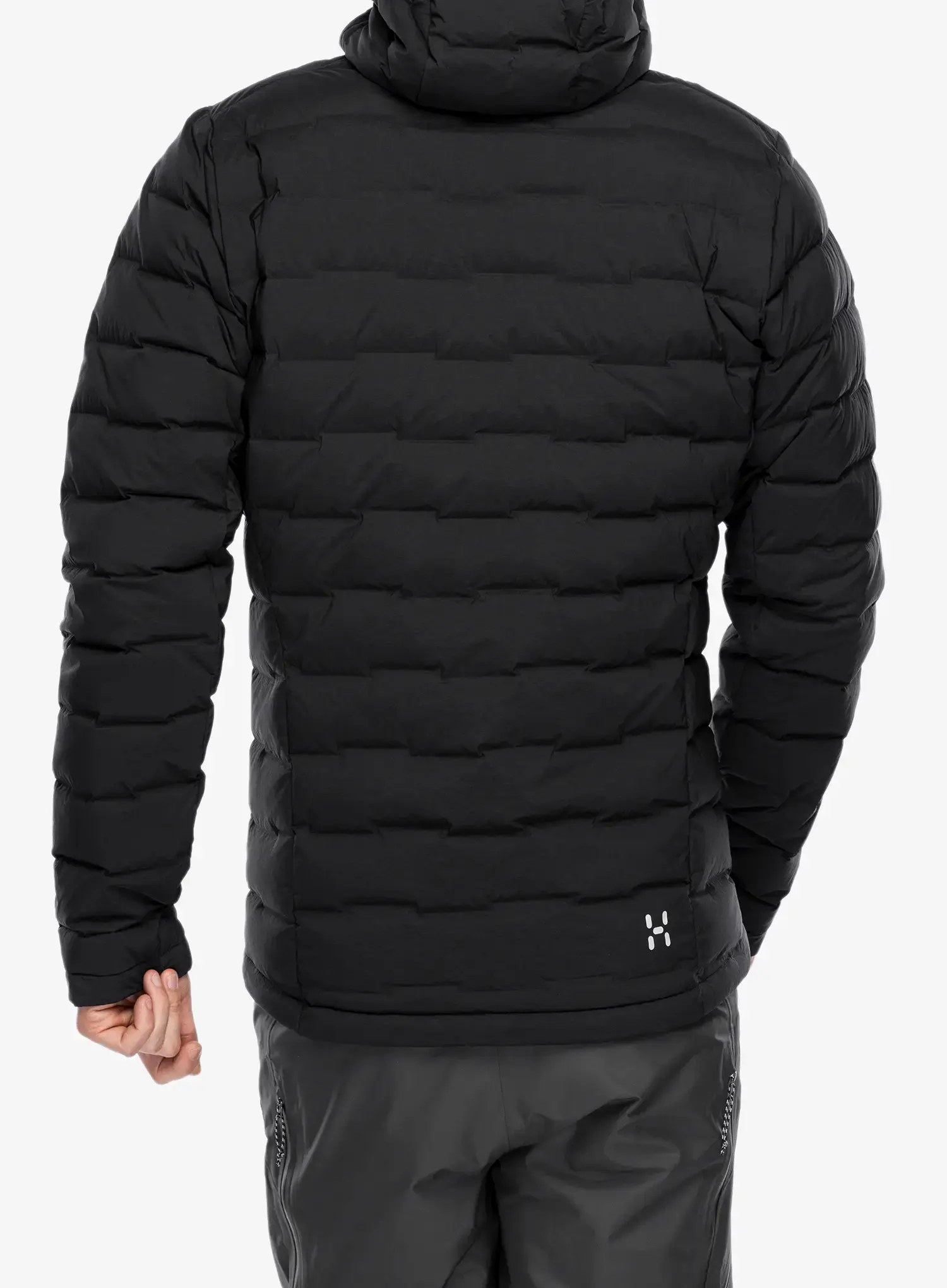 Пуховик Haglofs Spitz Down Hood - true black