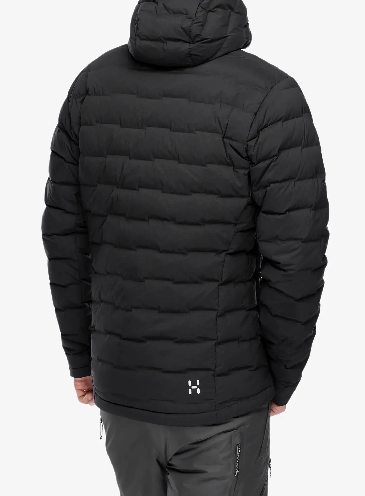 Пуховик Haglofs Spitz Down Hood - true black