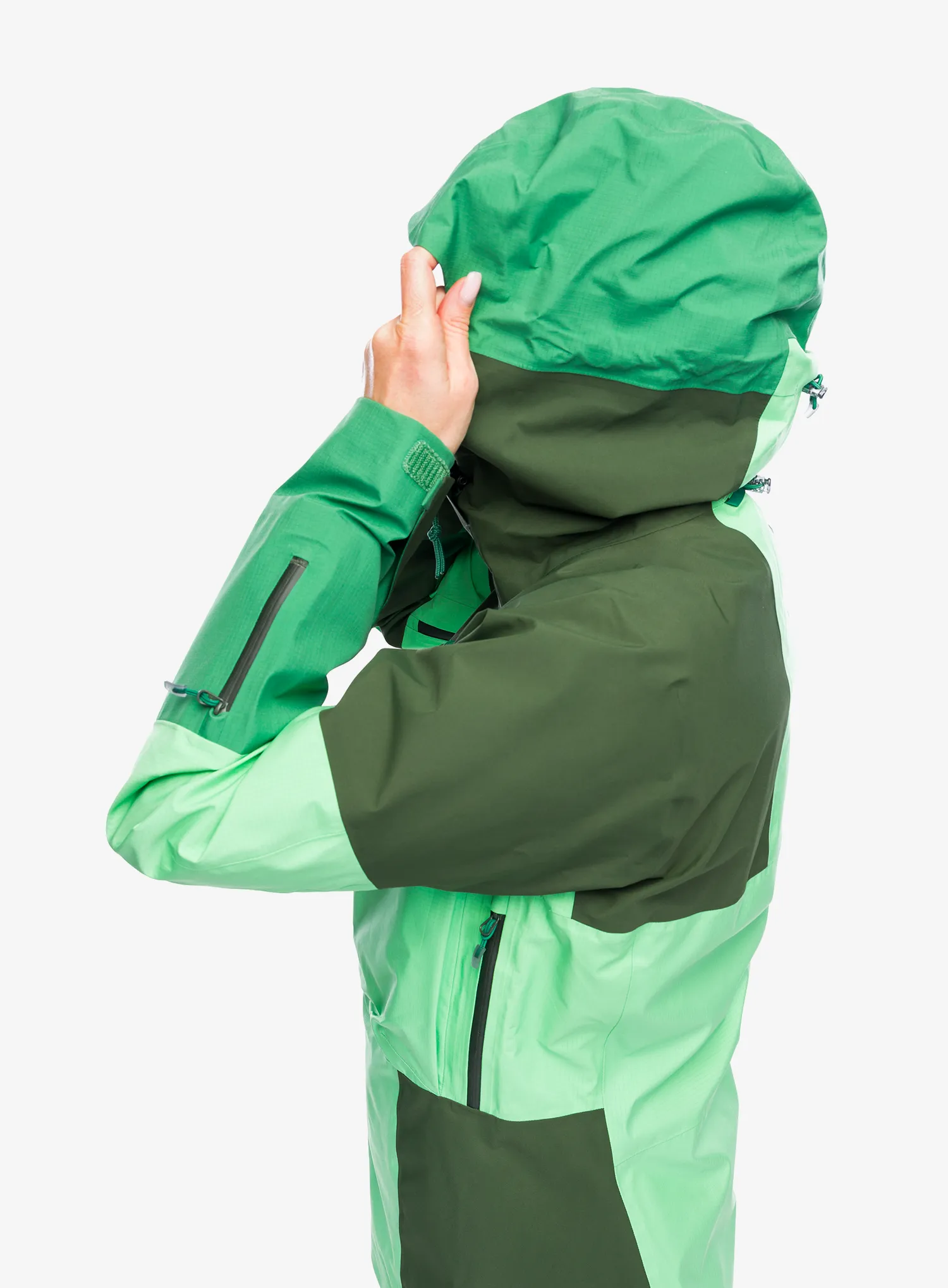 Куртка GORE-TEX Haglofs Spitz GTX PRO Jacket - mint stone/seaweed green