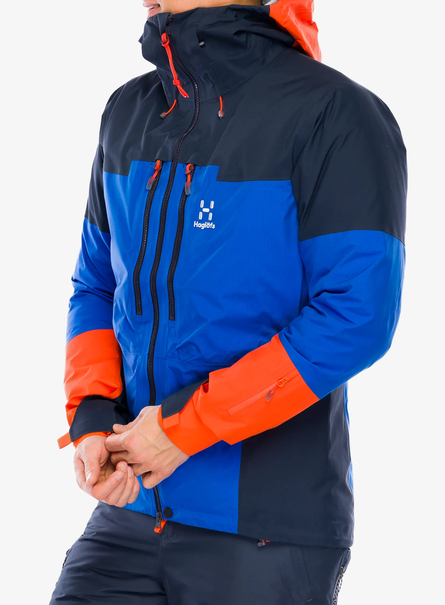 Куртка дощовик Haglofs Spitz GTX Pro Jacket - electric blue/tarn blue