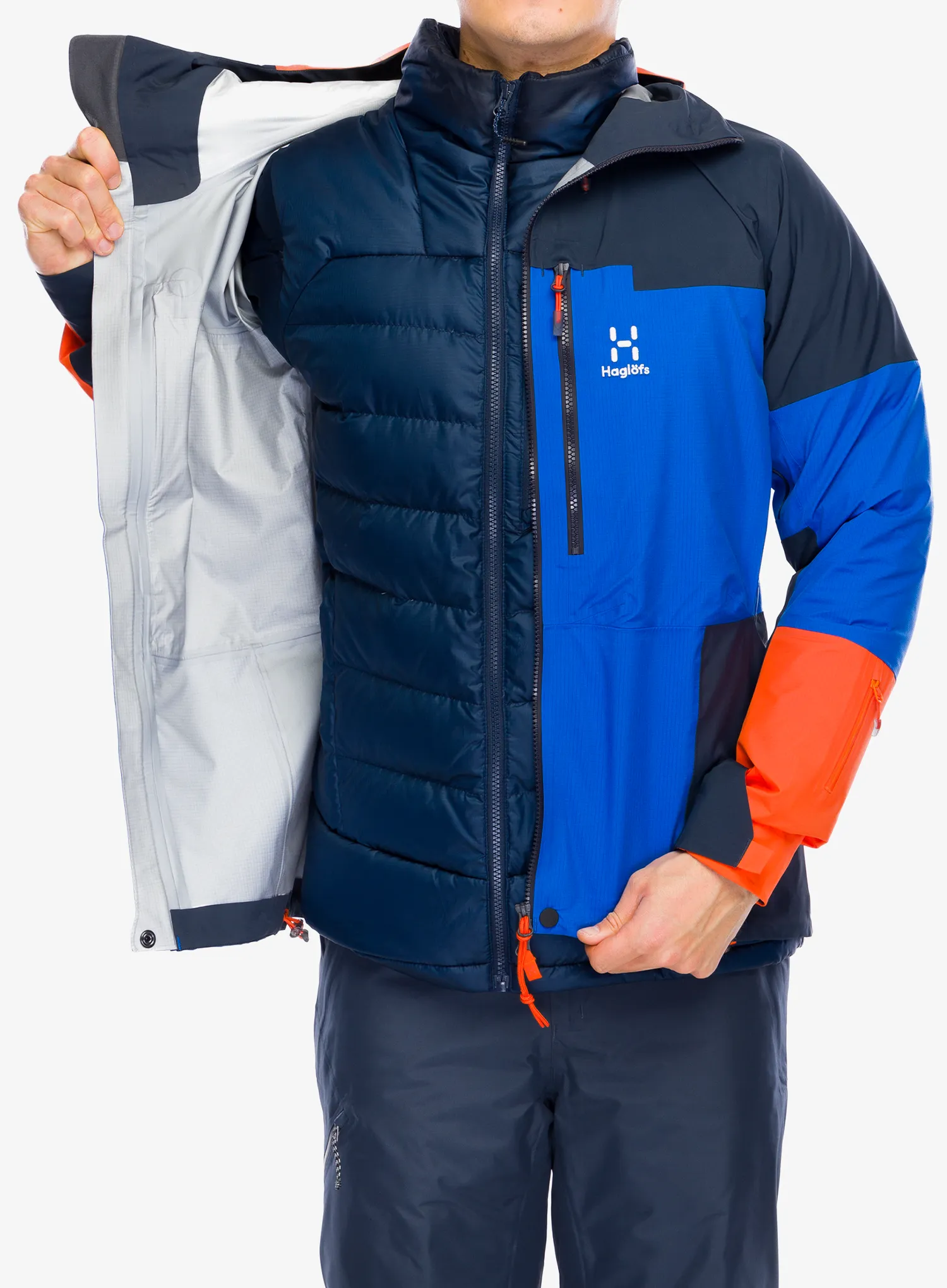 Куртка дощовик Haglofs Spitz GTX Pro Jacket - electric blue/tarn blue