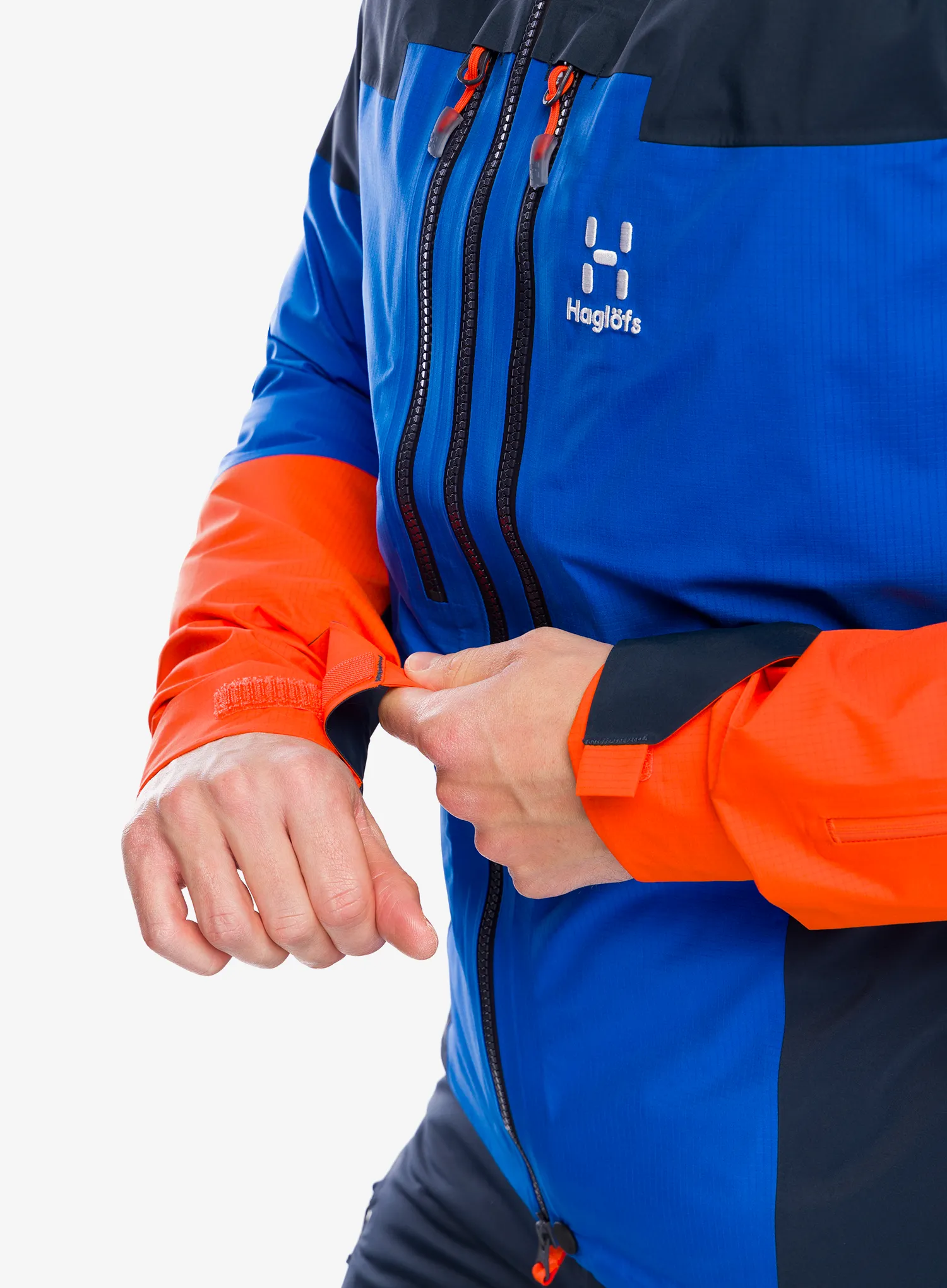 Куртка дощовик Haglofs Spitz GTX Pro Jacket - electric blue/tarn blue