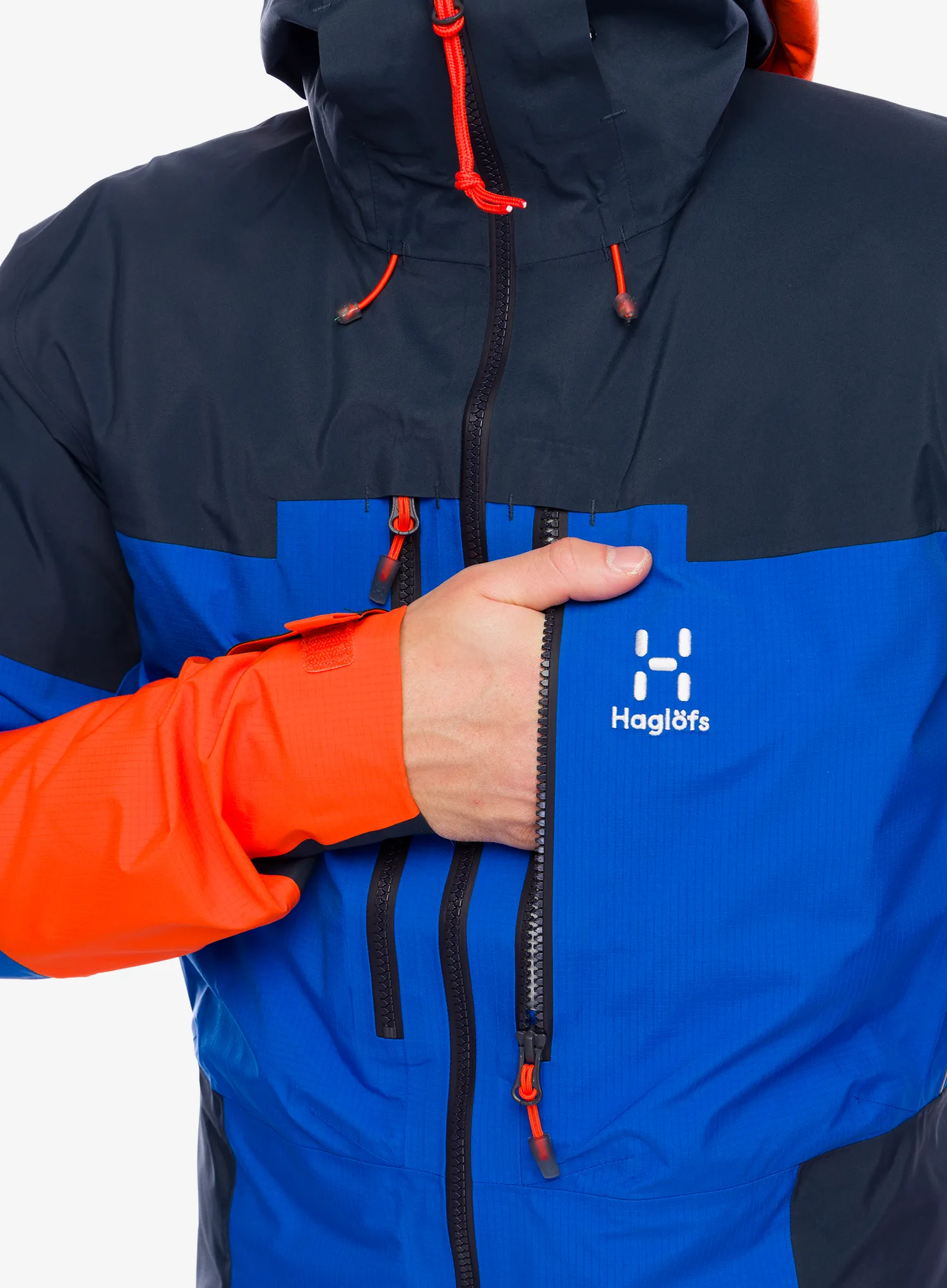 Куртка дощовик Haglofs Spitz GTX Pro Jacket - electric blue/tarn blue