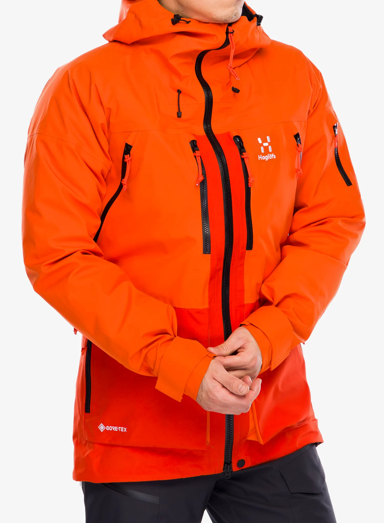 Куртка дощовик Haglofs Vassi GTX Jacket - blaze orange/habanero
