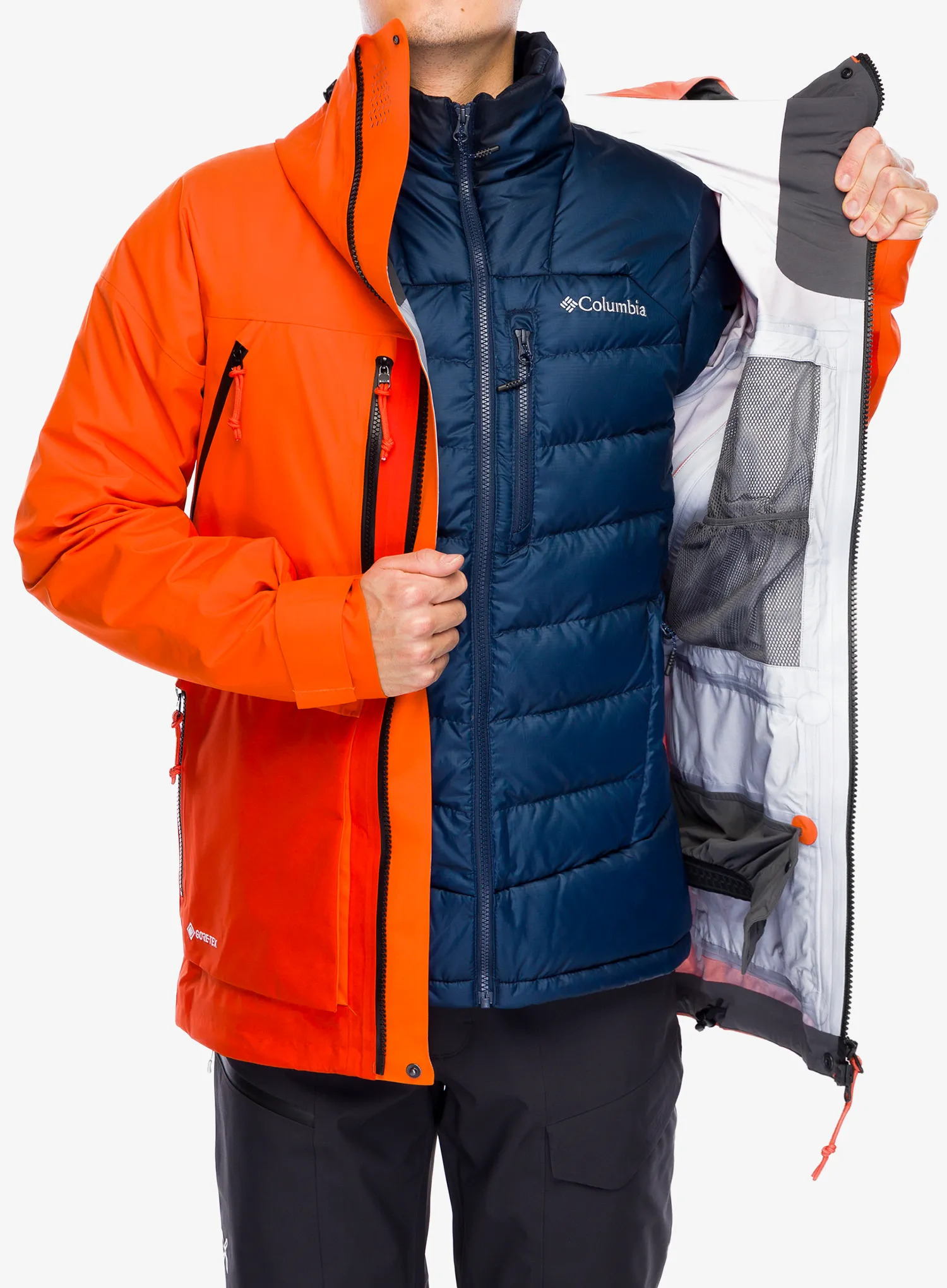 Куртка дощовик Haglofs Vassi GTX Jacket - blaze orange/habanero