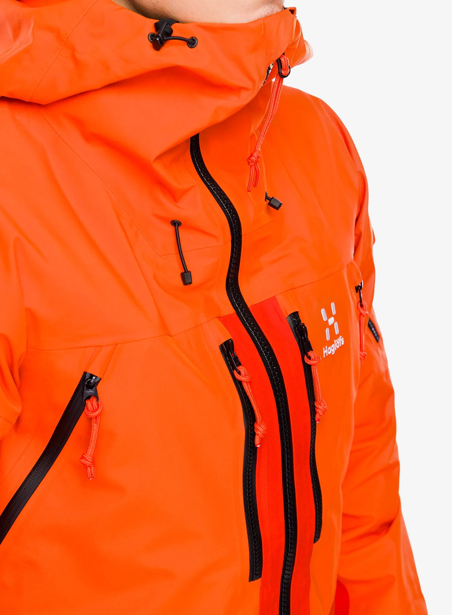 Куртка дощовик Haglofs Vassi GTX Jacket - blaze orange/habanero