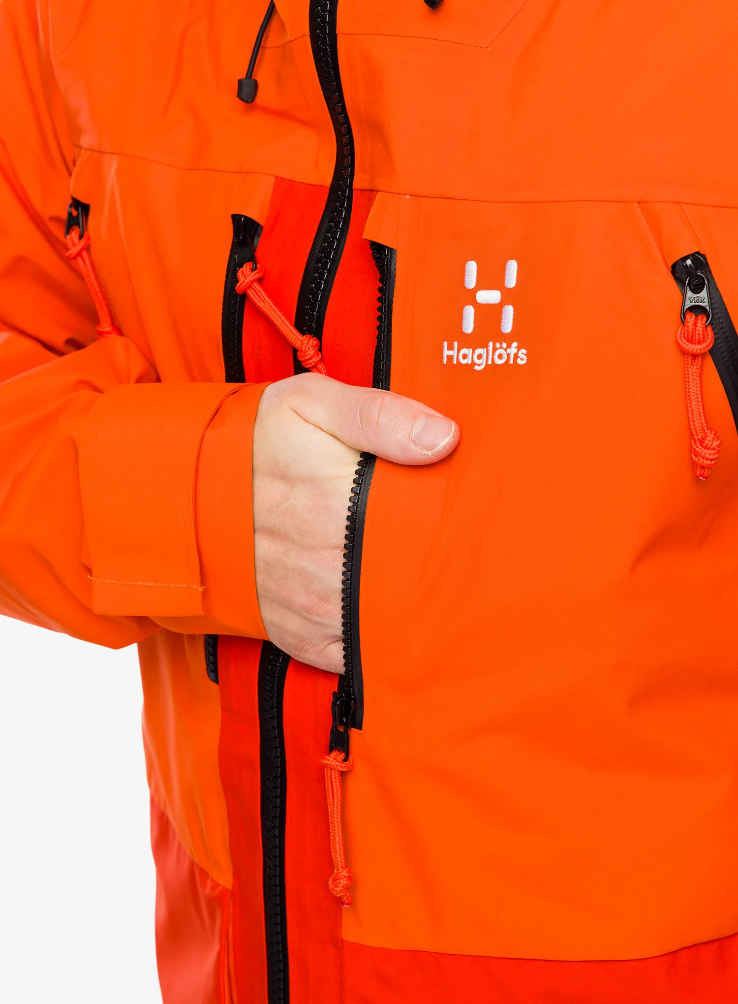 Куртка дощовик Haglofs Vassi GTX Jacket - blaze orange/habanero