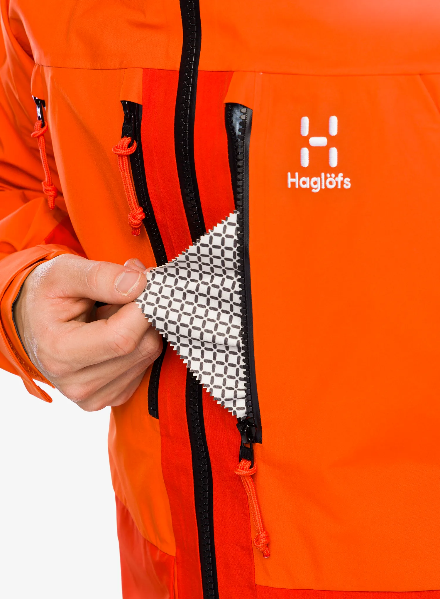 Куртка дощовик Haglofs Vassi GTX Jacket - blaze orange/habanero