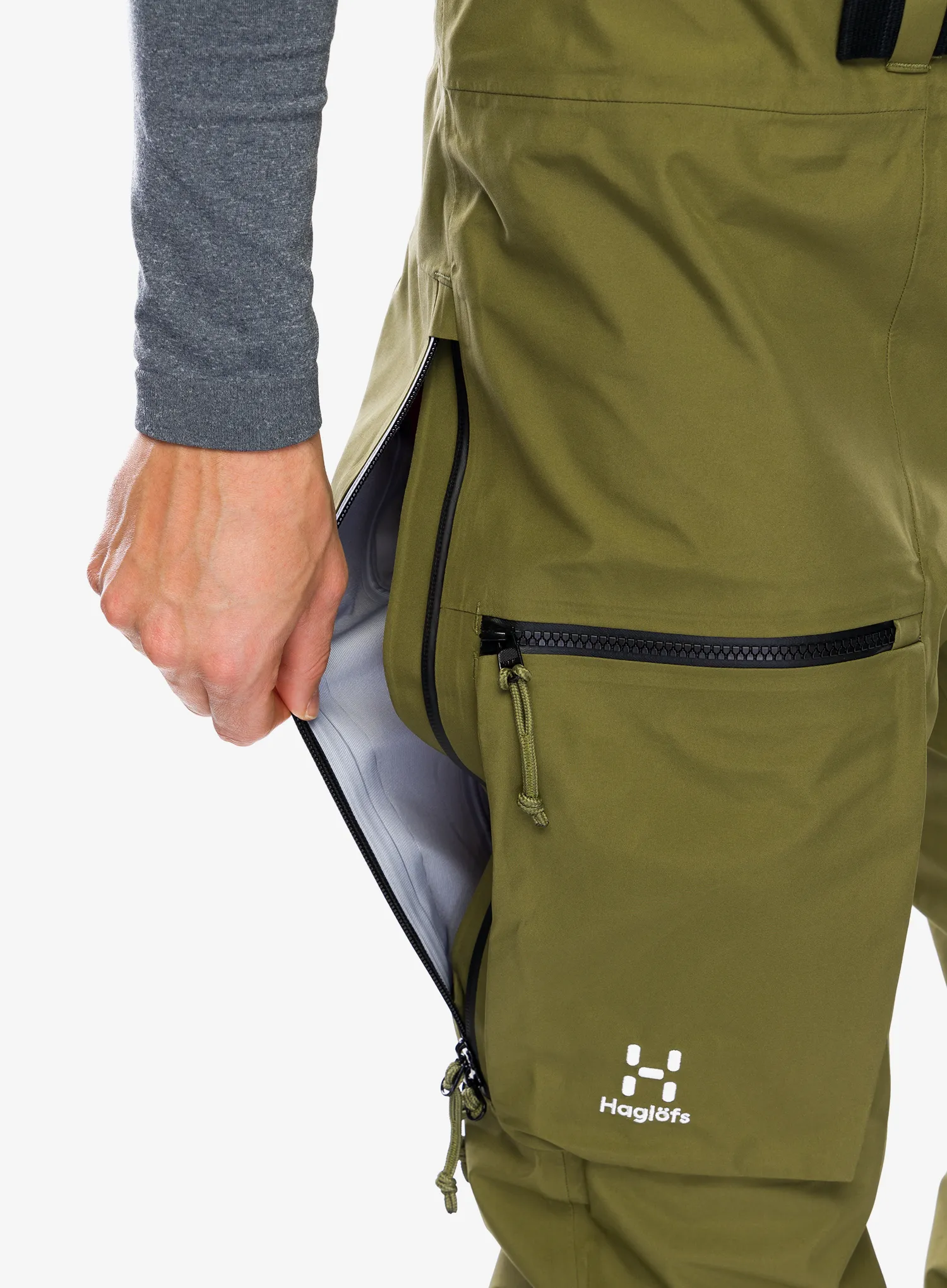 Штани лижні Haglofs Vassi GTX Pant - olive green