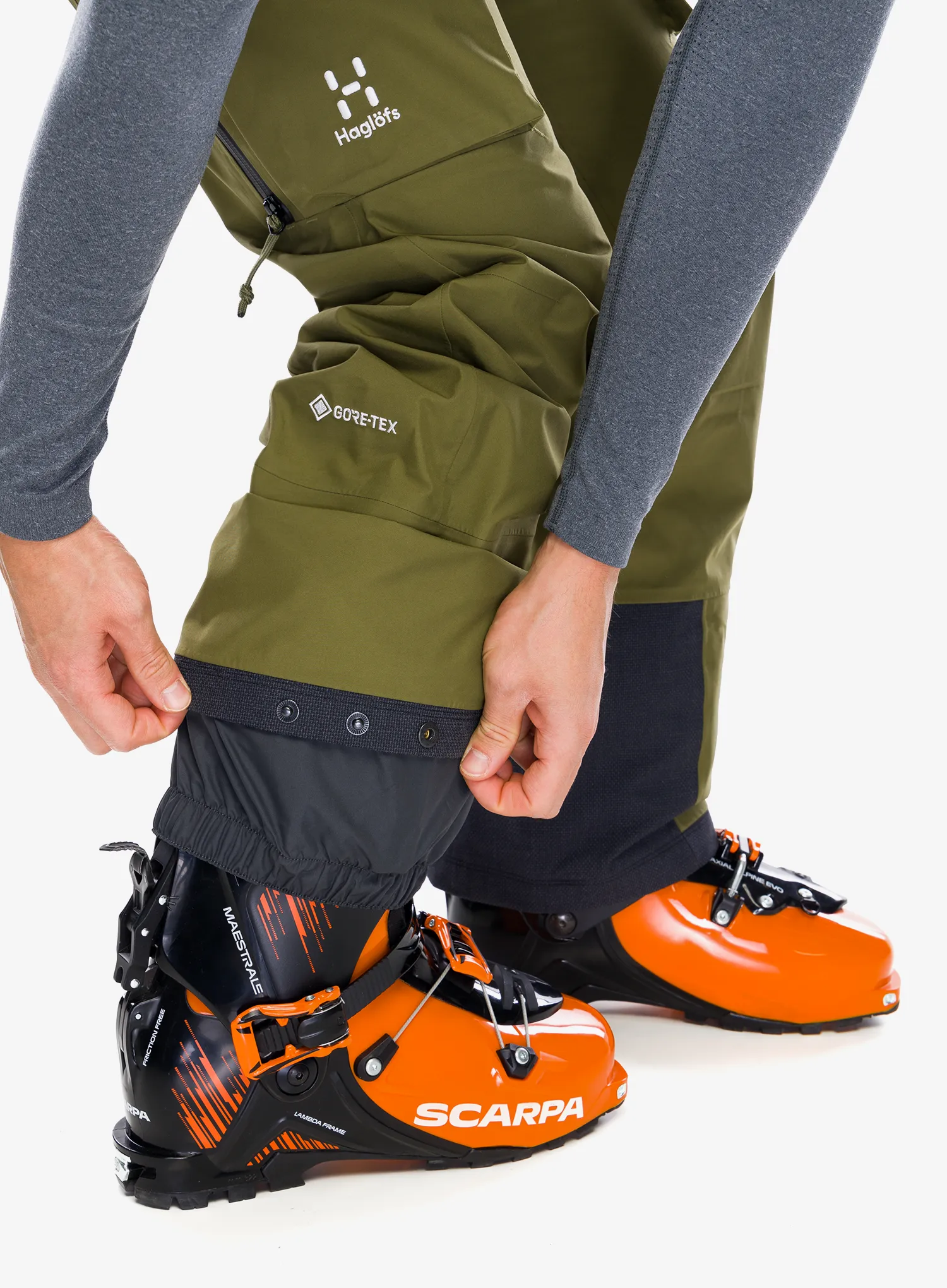 Штани лижні Haglofs Vassi GTX Pant - olive green