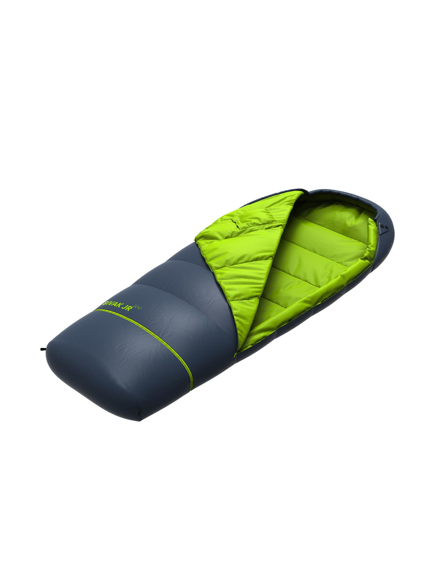 Спальний мішок дитячий Hannah Bivak Jr 200 (140 cm) - midnight navy/lime green II