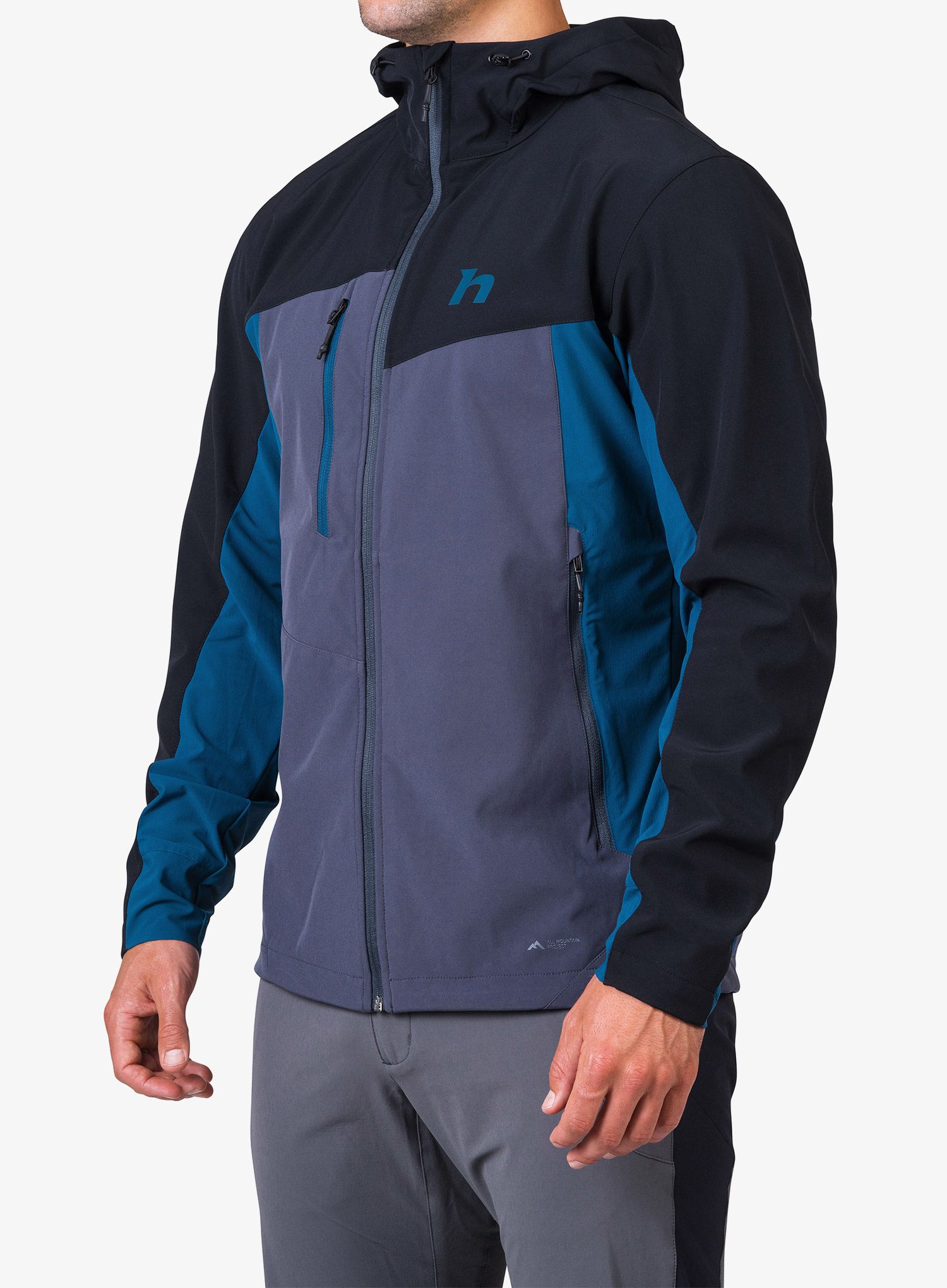 Куртка softshell Hannah Carsten II - anthracite/sailor blue