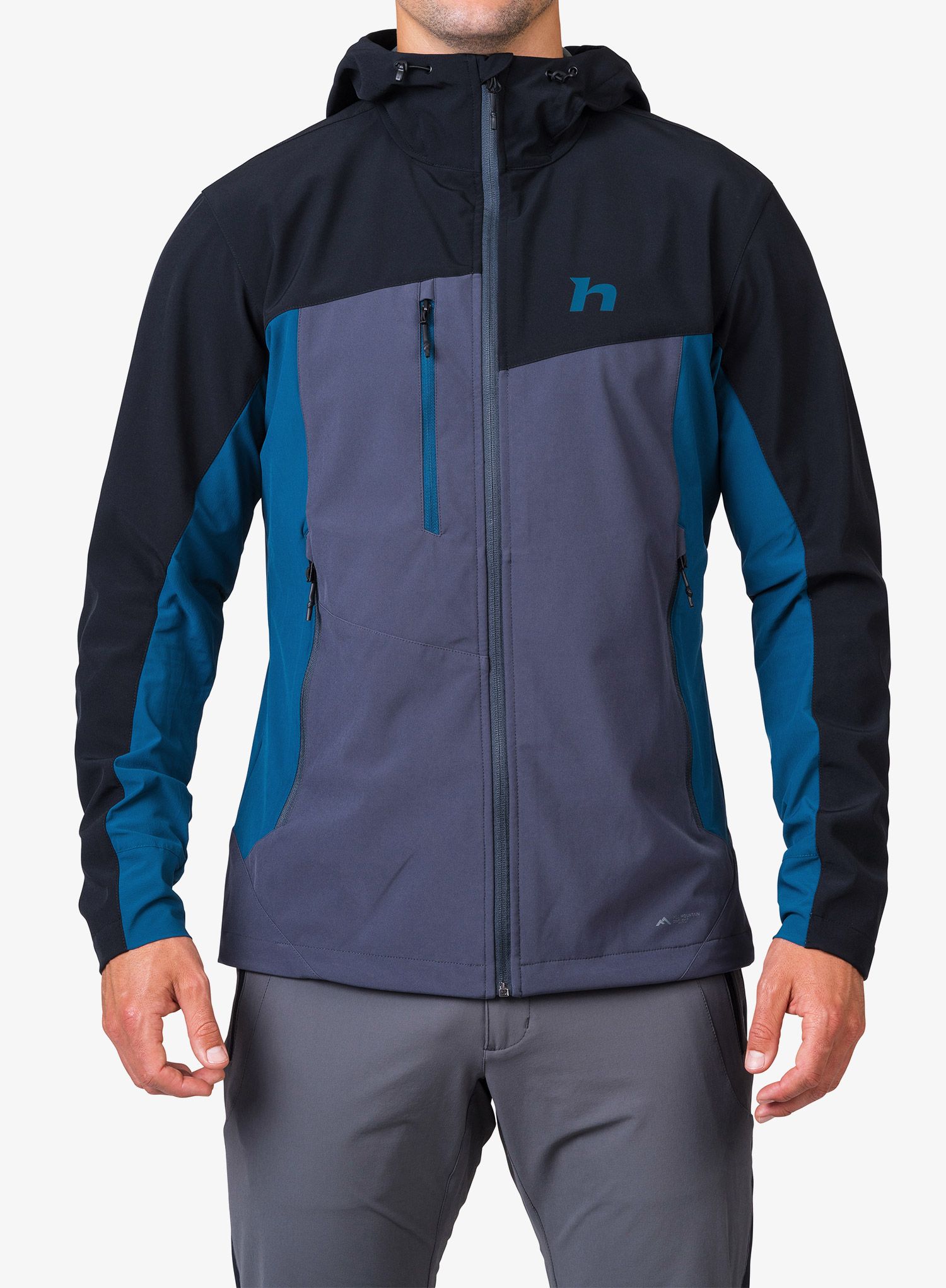 Куртка softshell Hannah Carsten II - anthracite/sailor blue