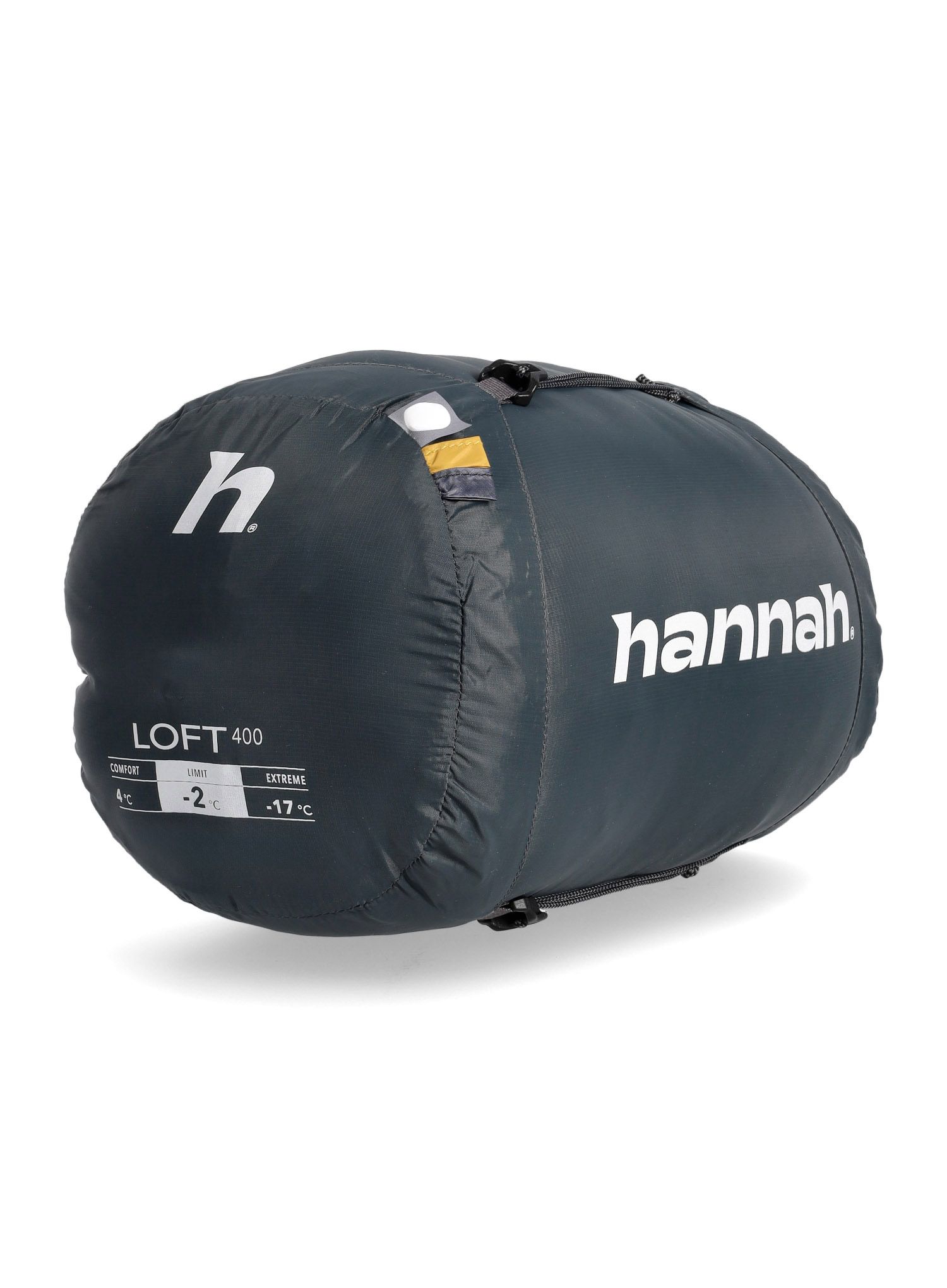 Спальний мішок пуховий Hannah Loft 400 (185 cm) - ebony