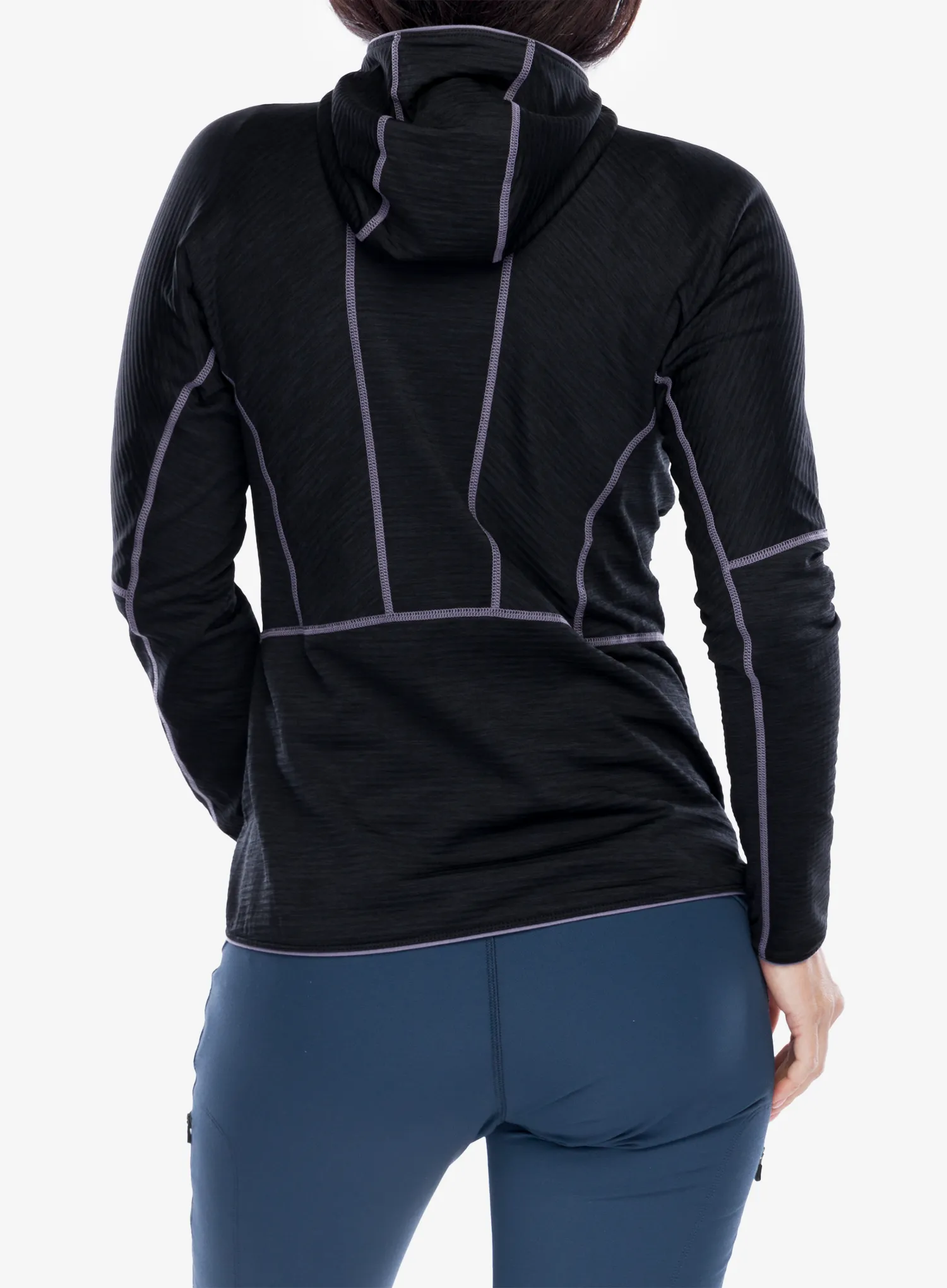 Кофта з каптуром жіноча Hannah Meda Hoody - anthracite mel