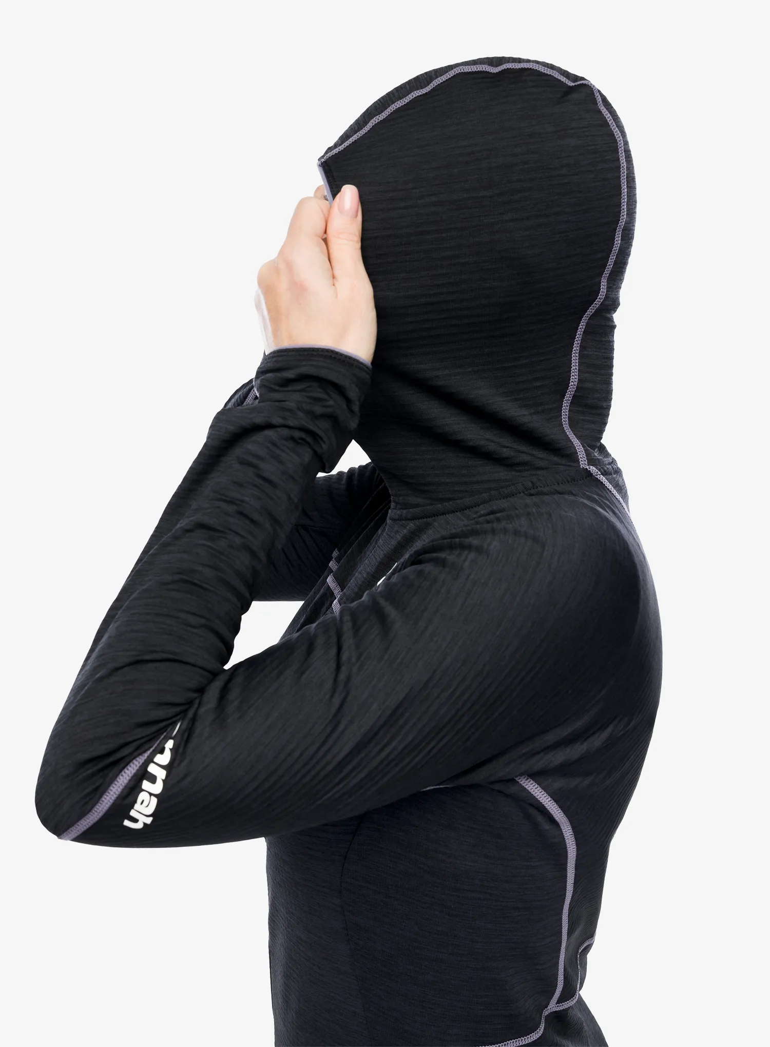 Кофта з каптуром жіноча Hannah Meda Hoody - anthracite mel