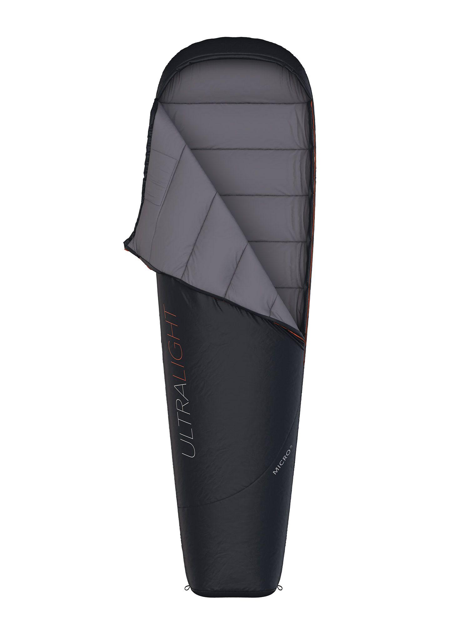 Спальний мішок синтетичний Hannah Micro 70 (190 cm) - carbon