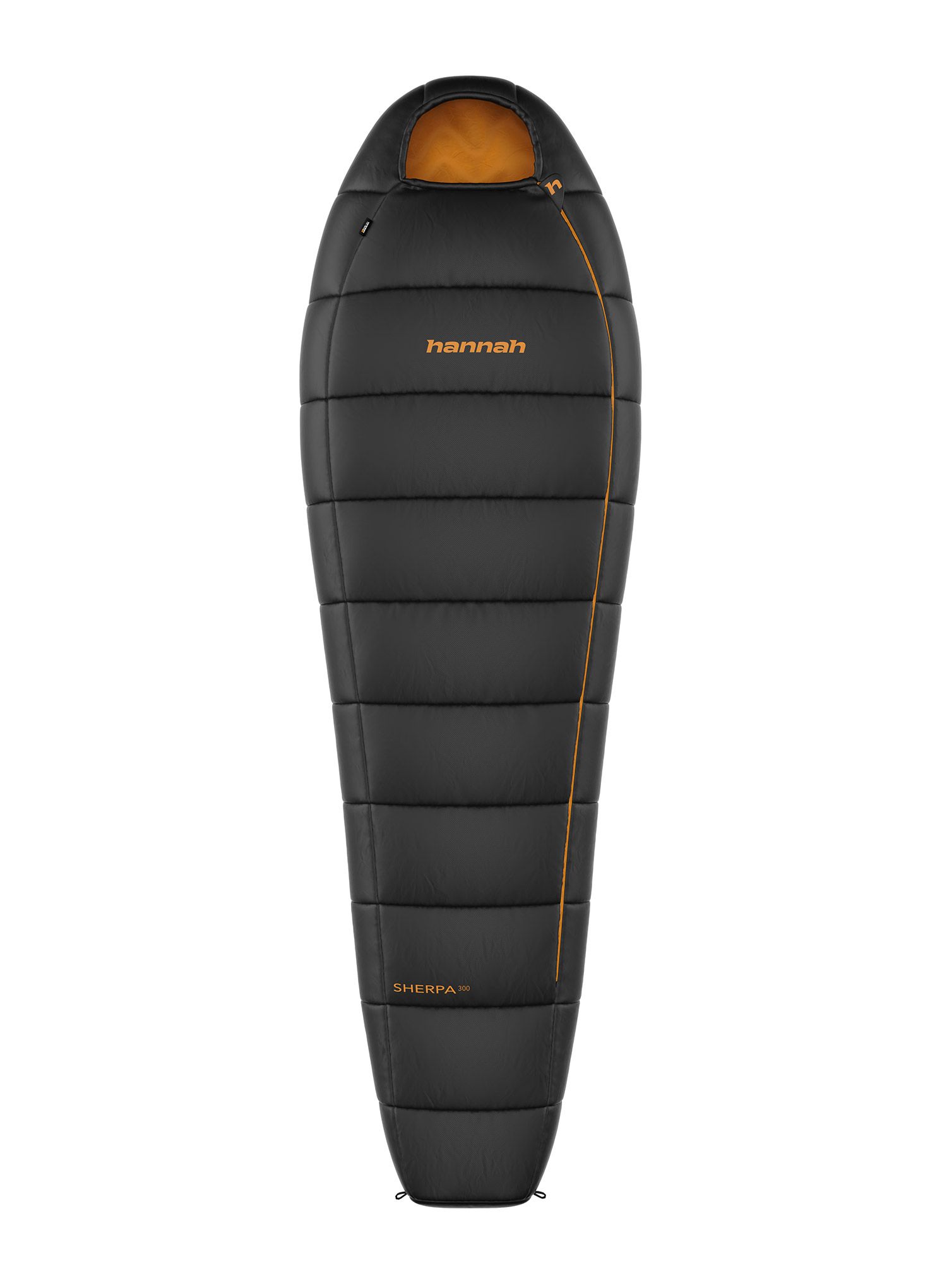 Спальний мішок Hannah Sherpa 300 (190 cm) - jet black/inca gold
