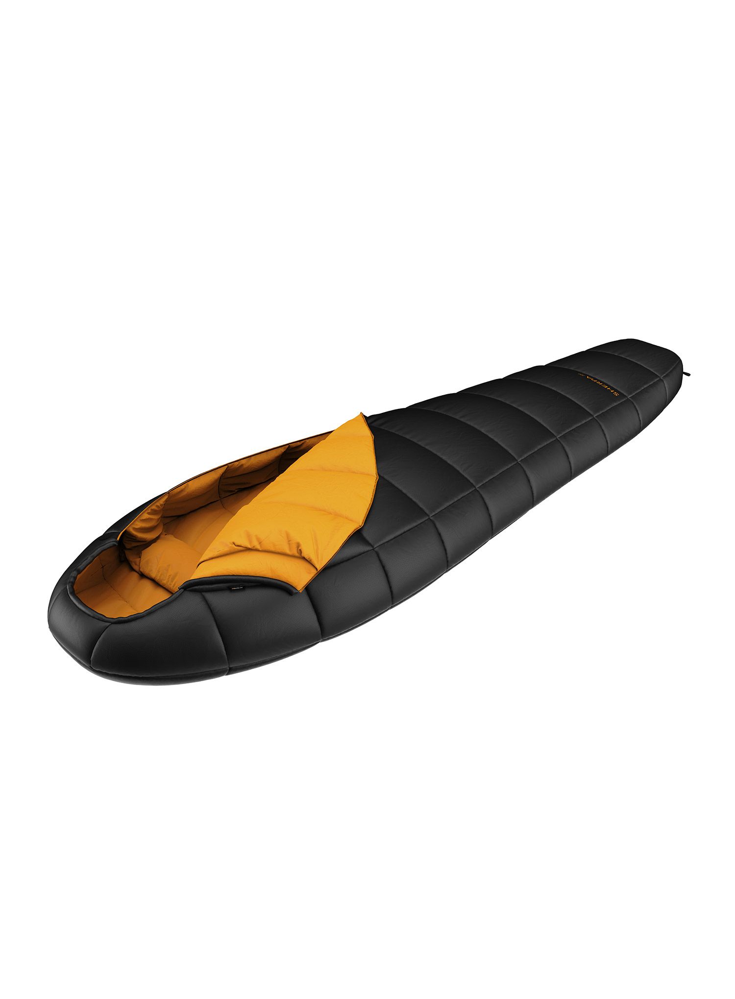 Спальний мішок Hannah Sherpa 300 (190 cm) - jet black/inca gold