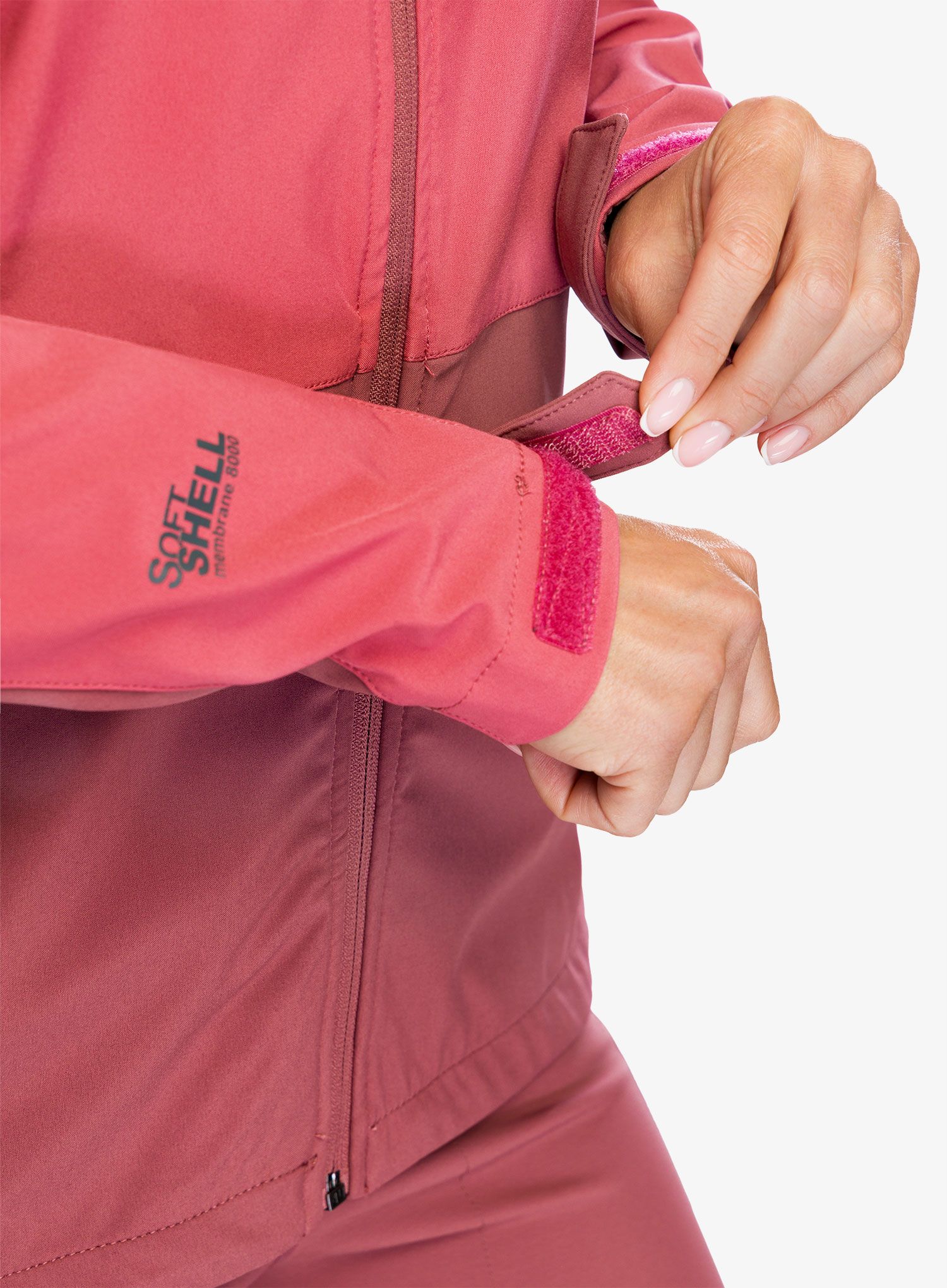 Куртка softshell жіноча Hannah Zury Lite - baroque rose/roan rouge