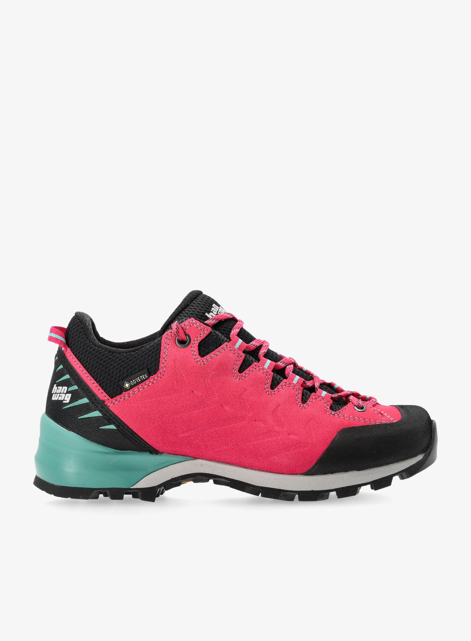 Черевики для походів жіночі Hanwag Makra Pro Low Lady GTX - pink/mint