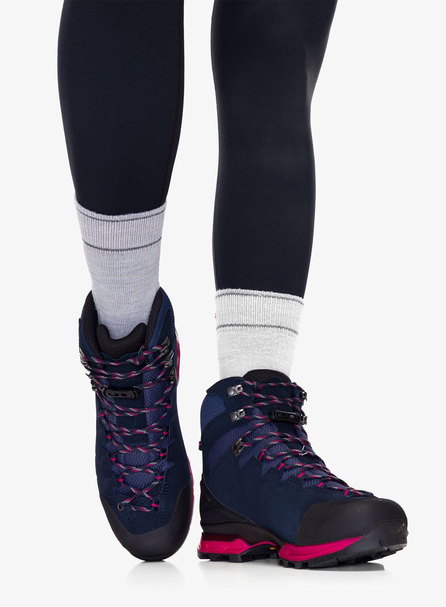 Черевики трекінгові жіночі Hanwag Makra Trek Lady GTX - navy/pink
