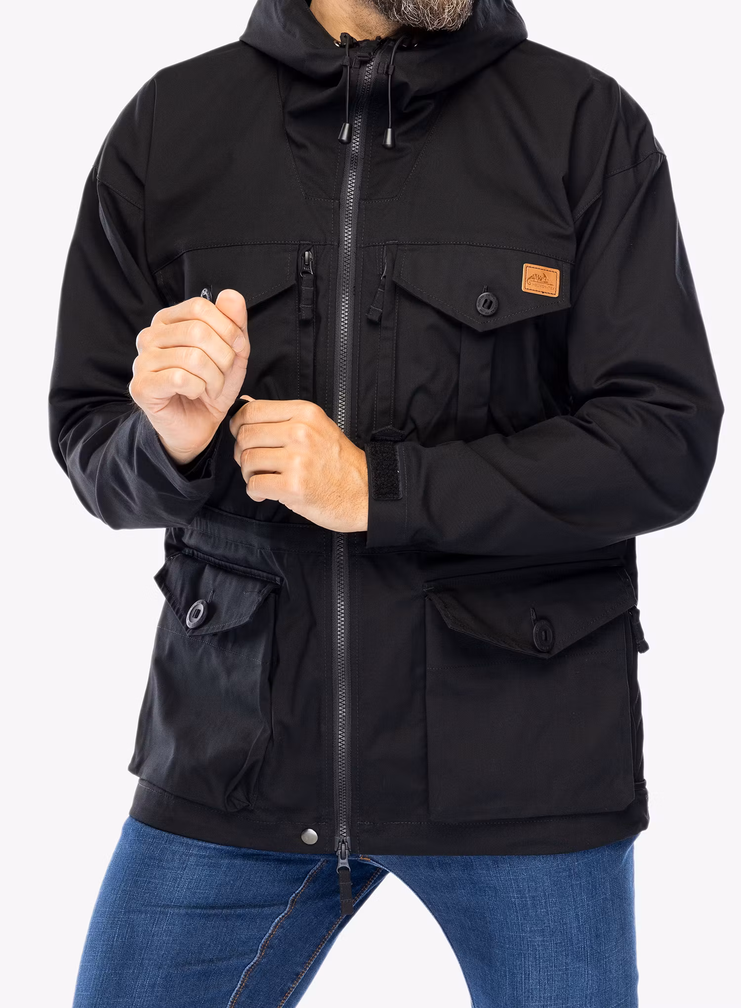 Куртка тактична Helikon-Tex SAS Smock Duracanvas - black