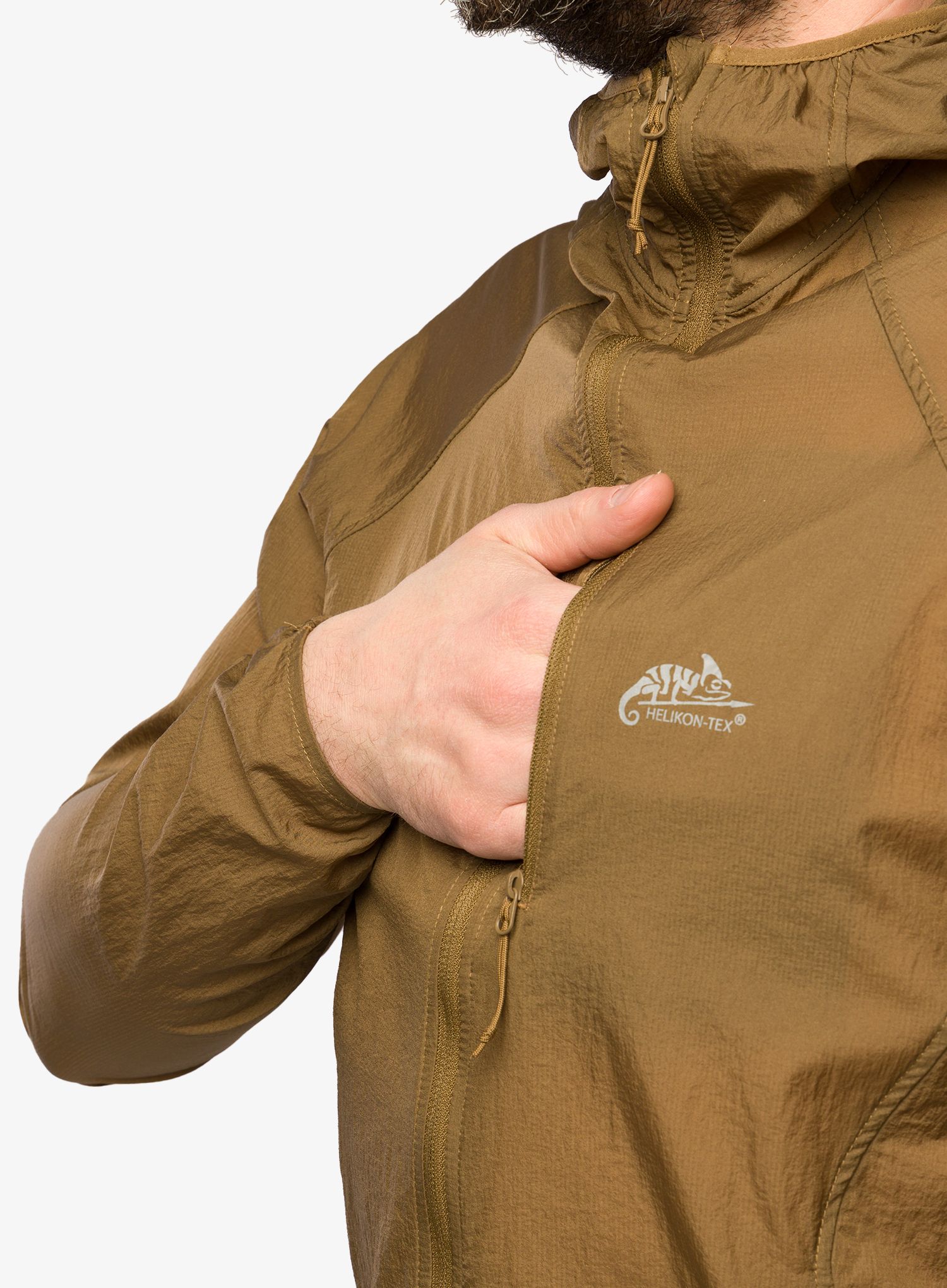 Вітровка Helikon-Tex Tramontane Wind Jacket WindPack - coyote