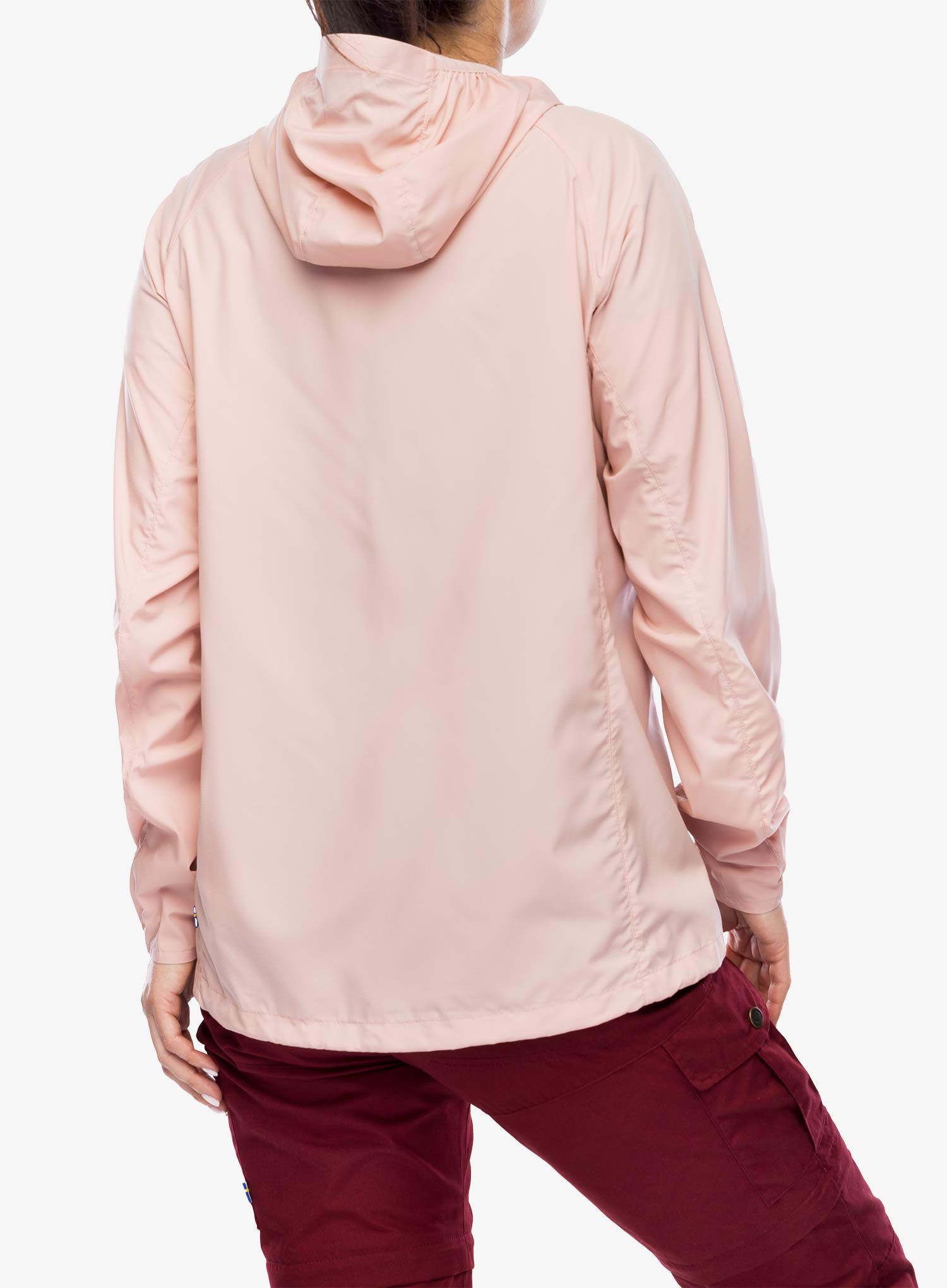 Вітровка жіноча Fjallraven High Coast Wind Hoodie - chalk rose