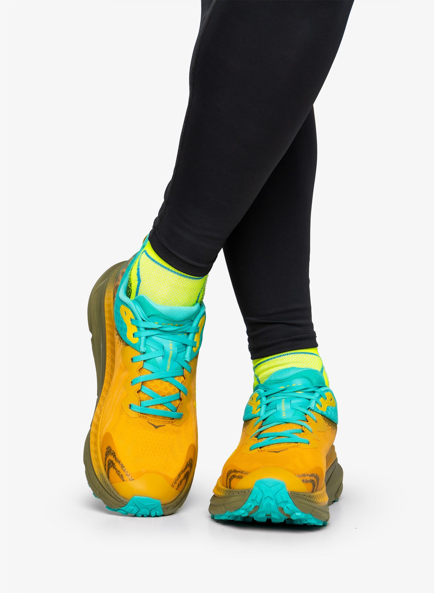 Кросівки для бігу Hoka Challenger ATR 7 GTX - golden yellow/avocado