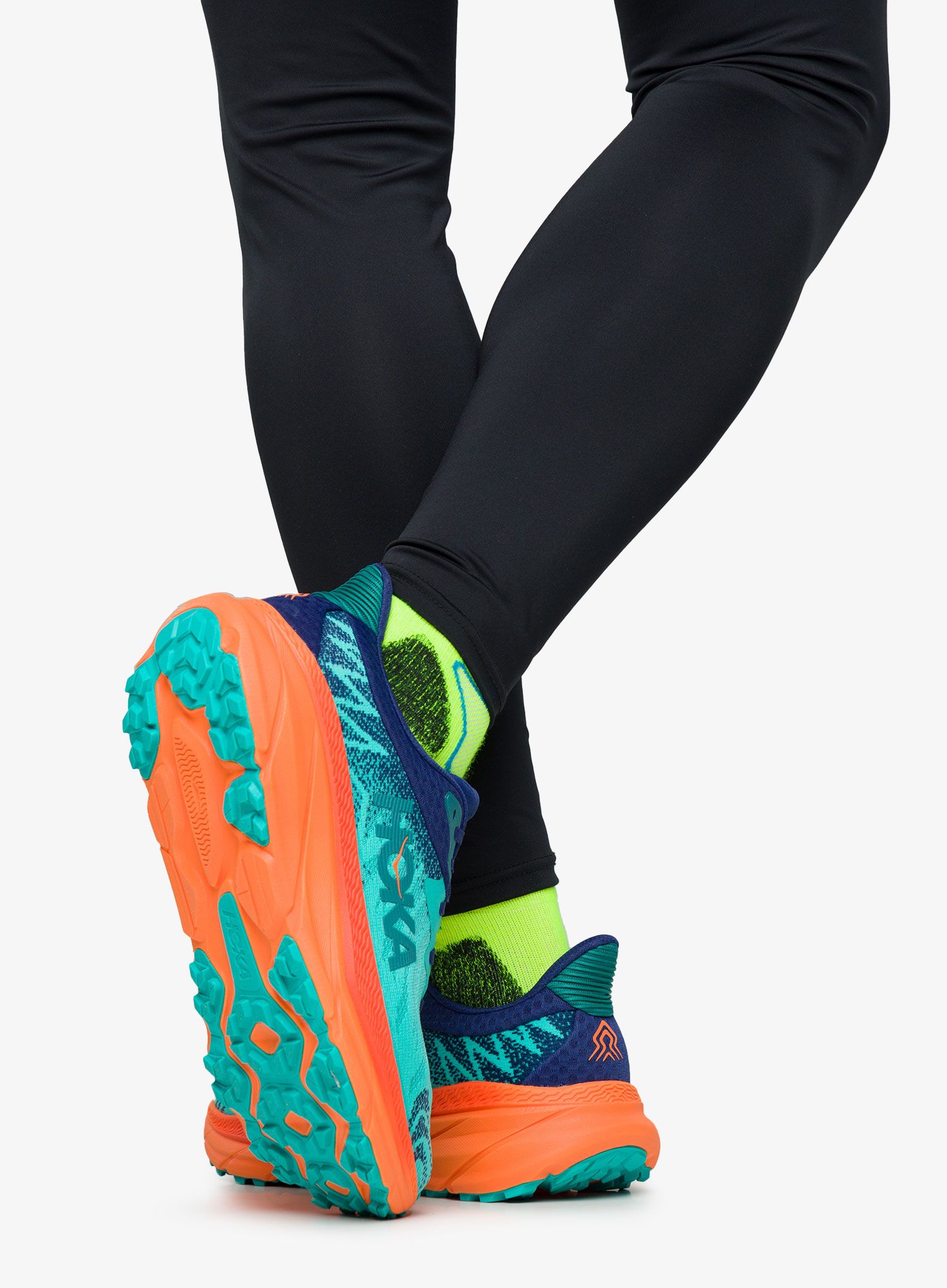 Кросівки для бігу Hoka Challenger ATR 7 - ceramic/vibrant orange