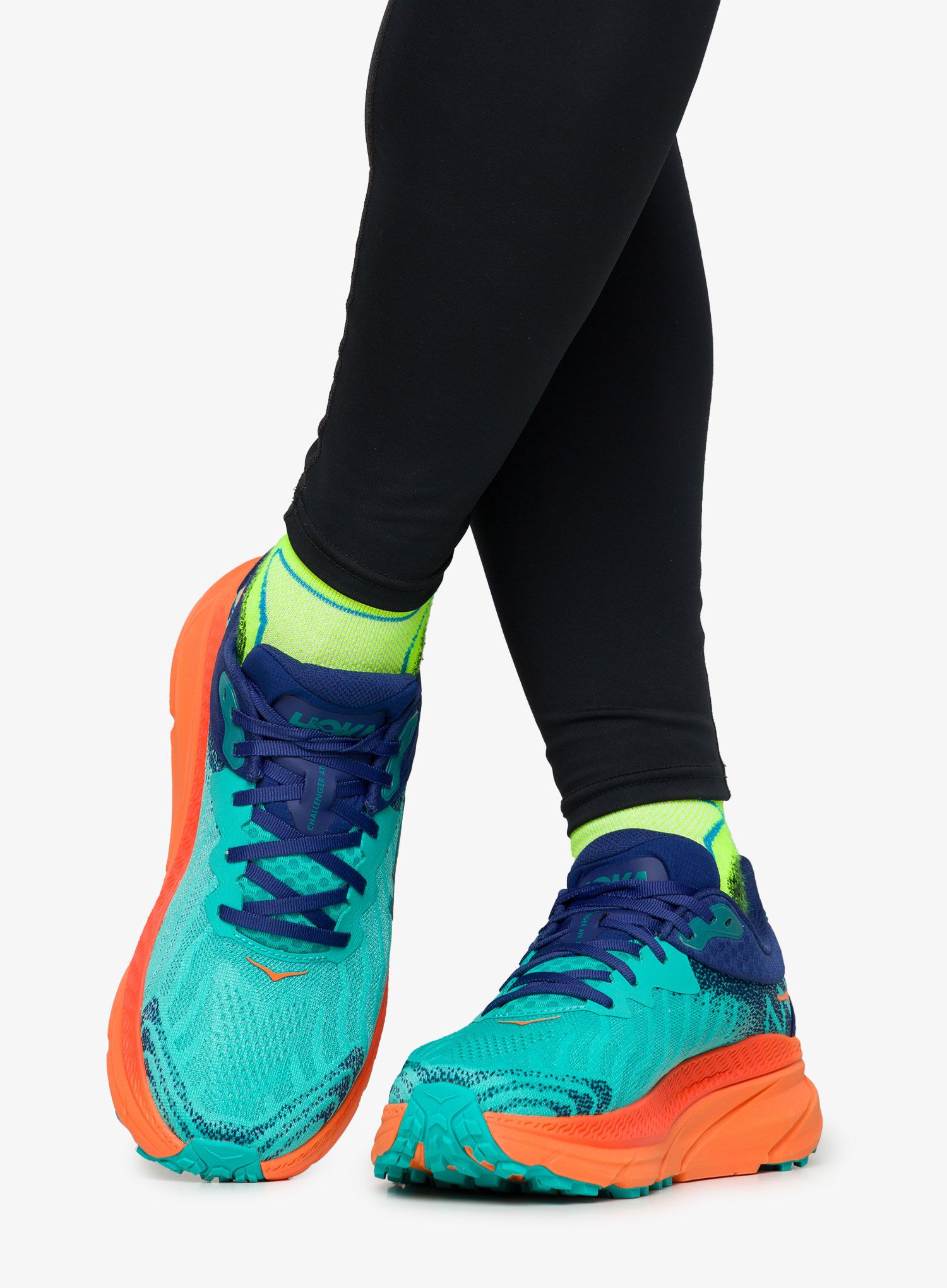 Кросівки для бігу Hoka Challenger ATR 7 - ceramic/vibrant orange