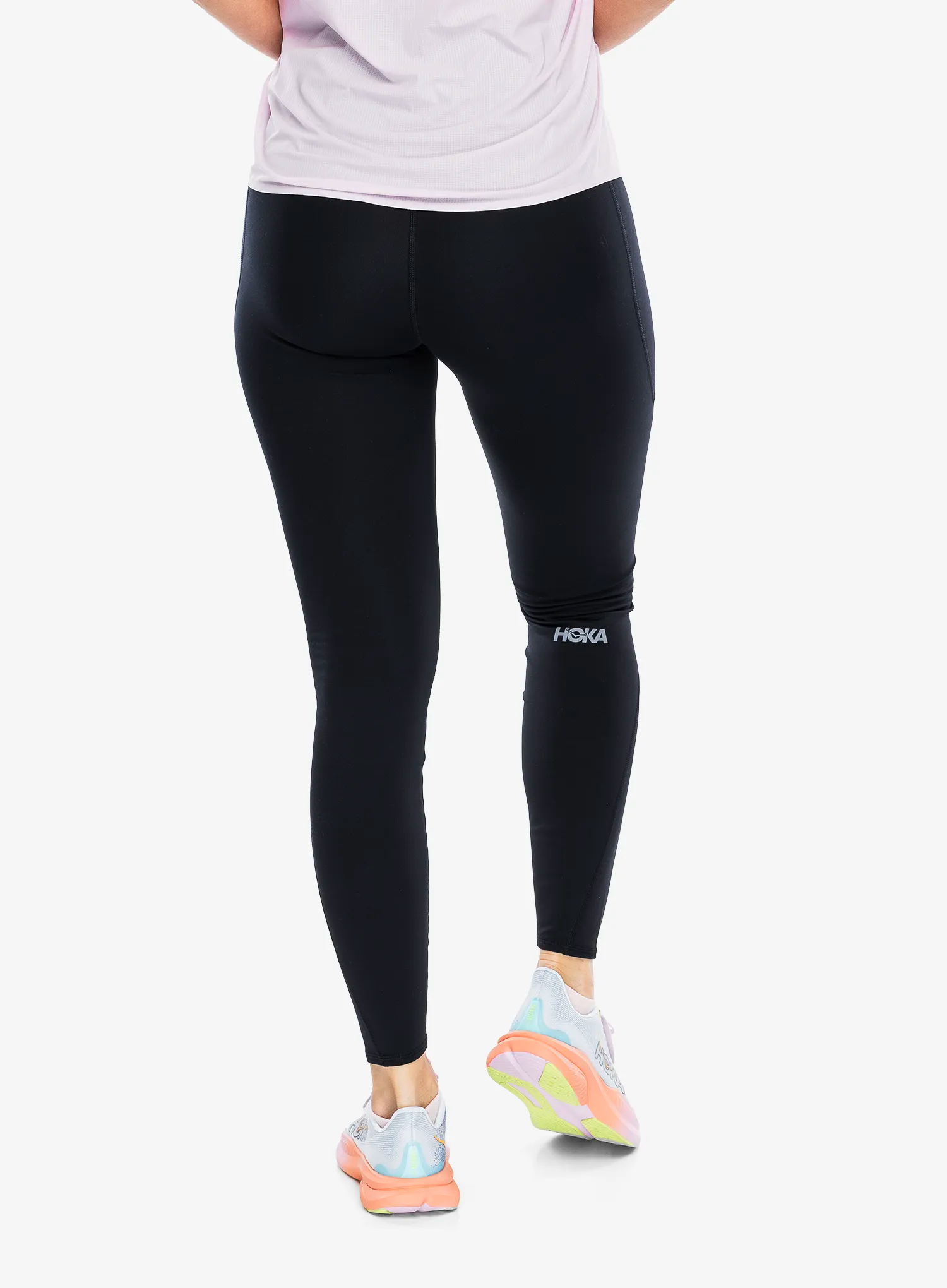 Штани для бігу жіночі Hoka ColdSnap Run Tight 28 - black