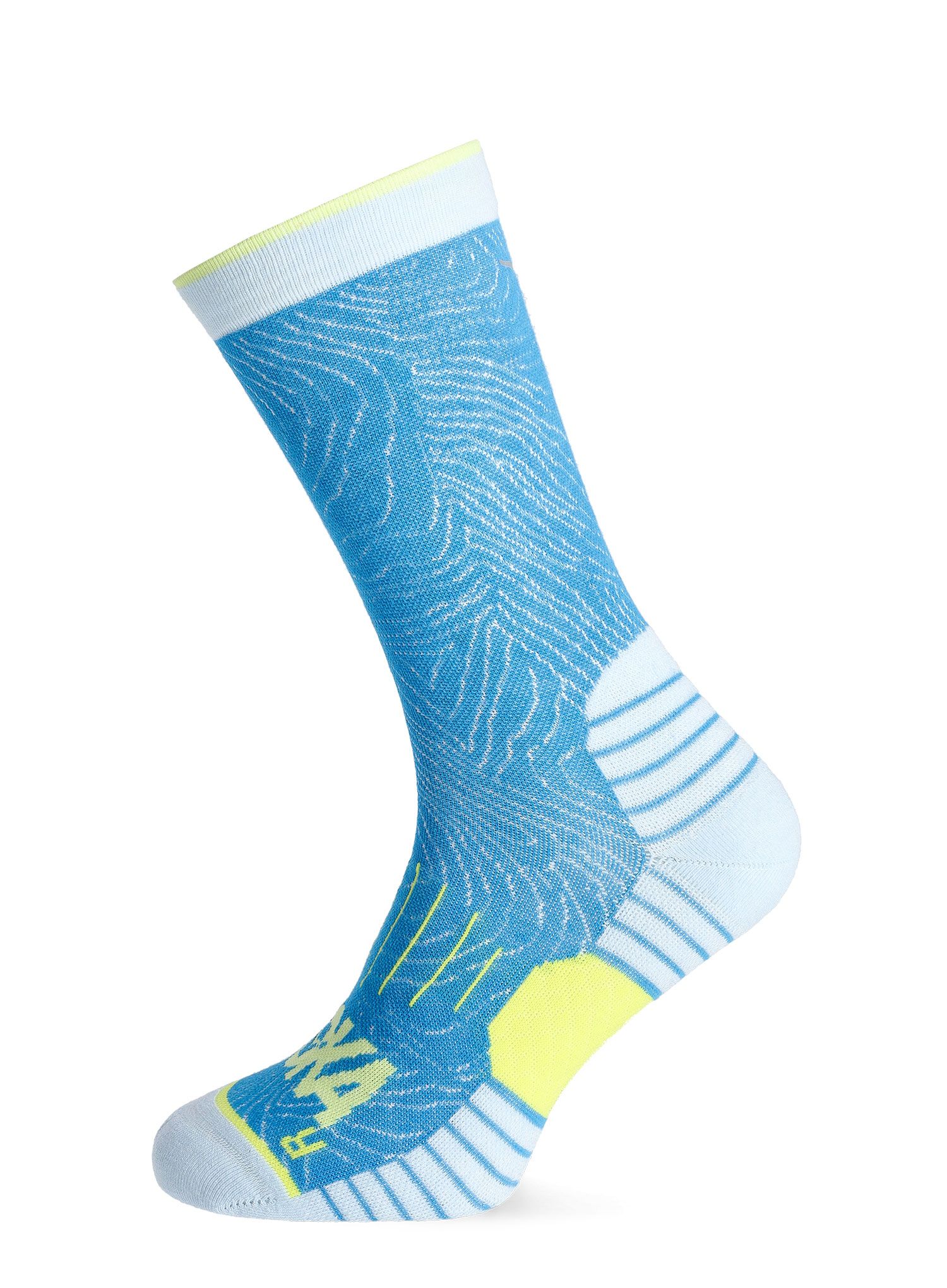 Шкарпетки для бігу Hoka Crew Run Sock 3-Pack - diva blue/ice/primrose