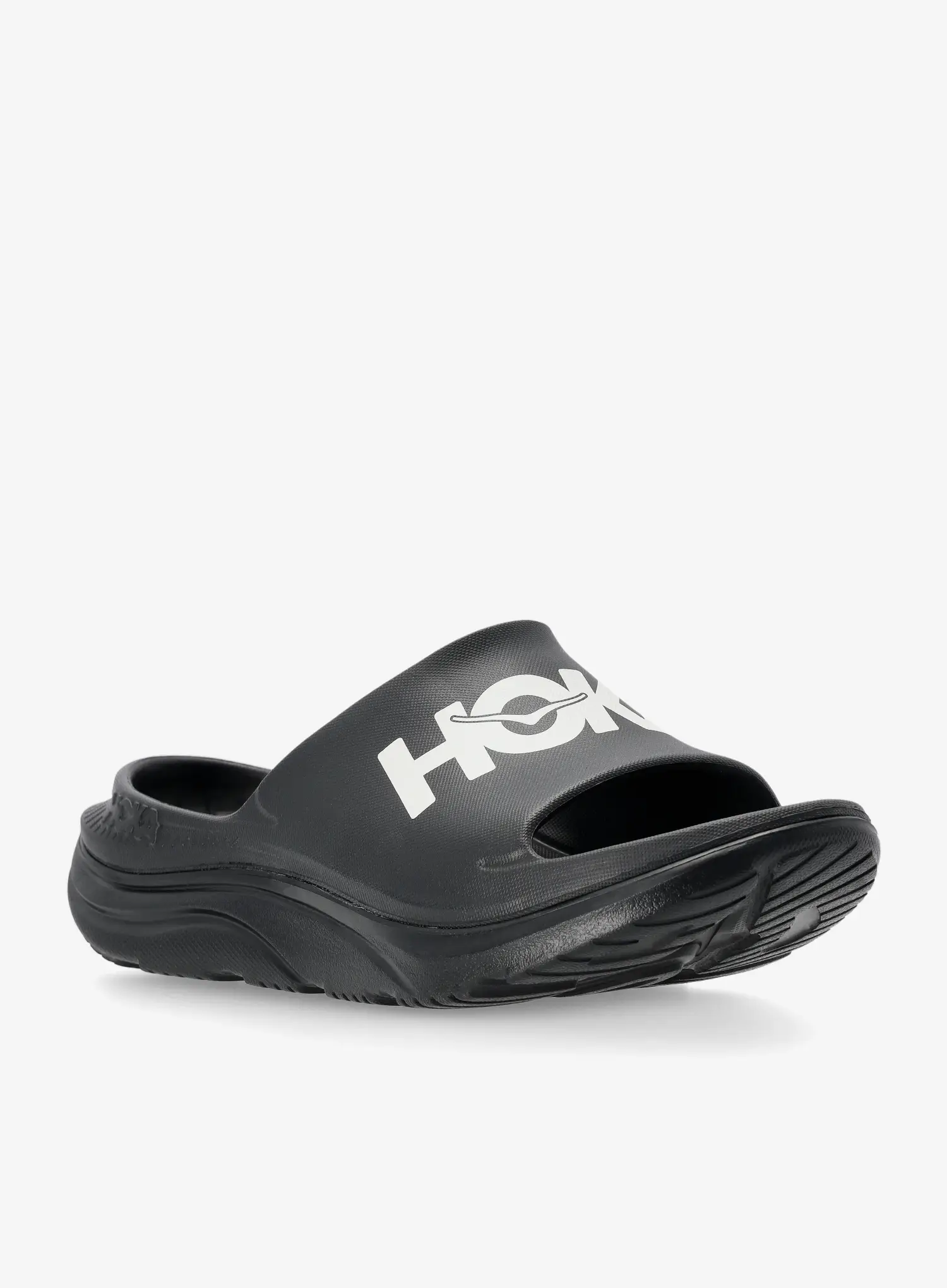 Шльопанці Hoka Ora Athletic Slide - black/white