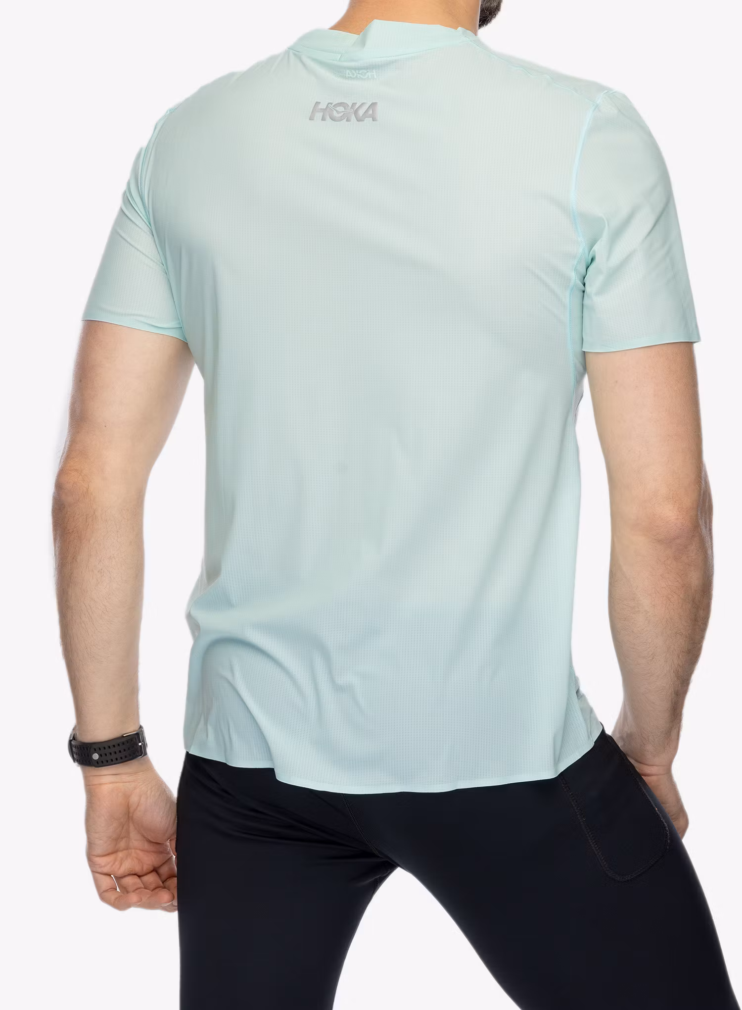 Футболка для бігу Hoka Performance Run Short Sleeve - cloudless