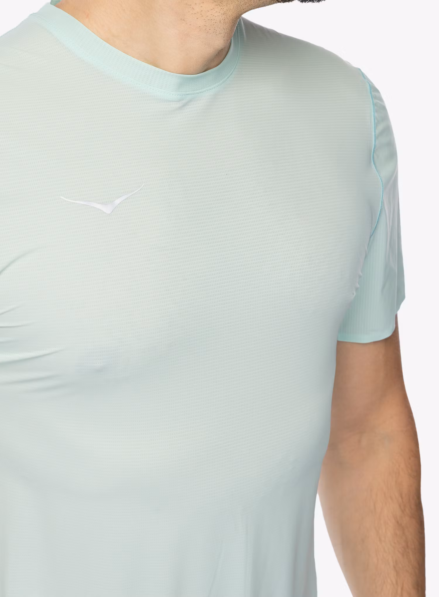 Футболка для бігу Hoka Performance Run Short Sleeve - cloudless