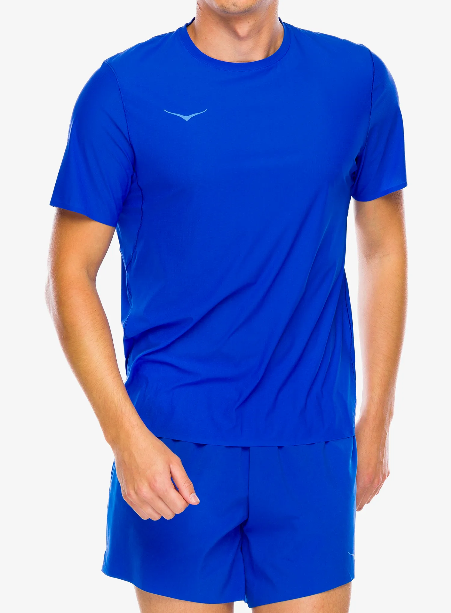 Футболка для бігу Hoka Performance Run Short Sleeve - ultramarine
