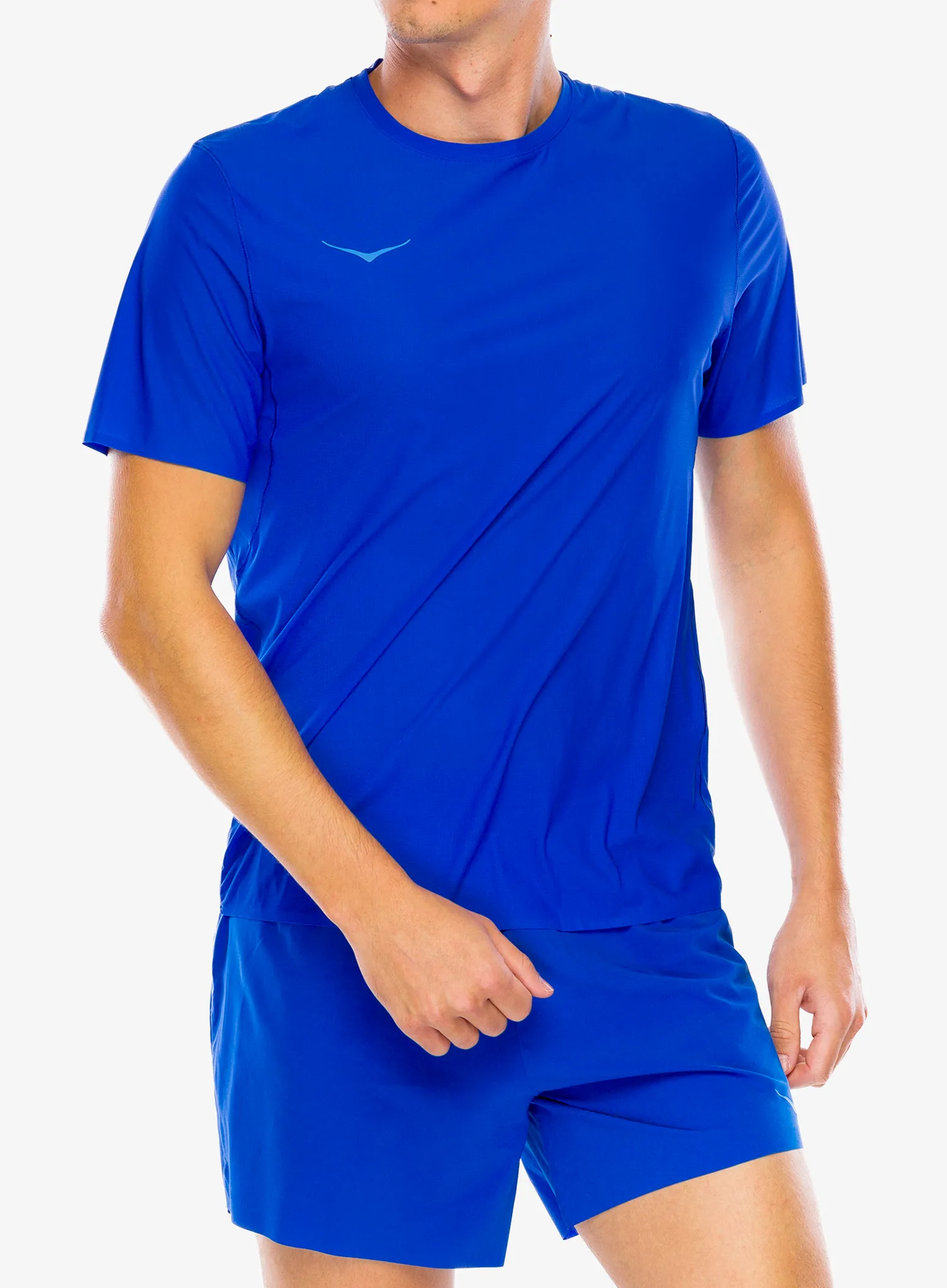 Футболка для бігу Hoka Performance Run Short Sleeve - ultramarine