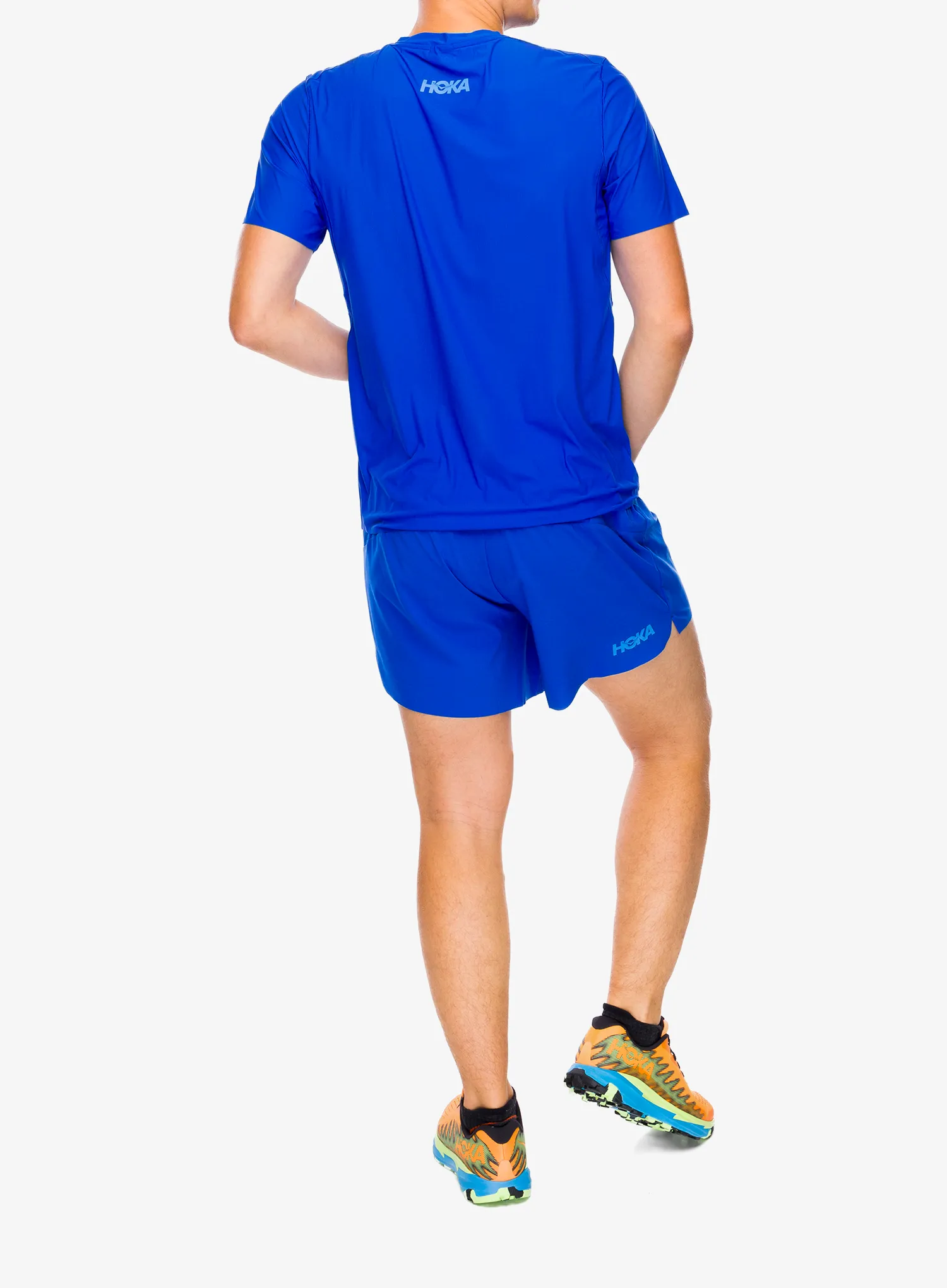 Футболка для бігу Hoka Performance Run Short Sleeve - ultramarine