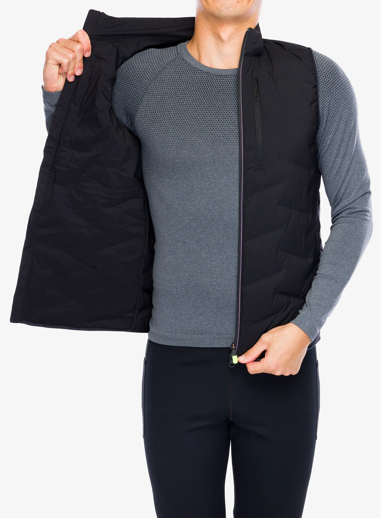 Жилет для бігу Hoka Skyfill Run Vest - black