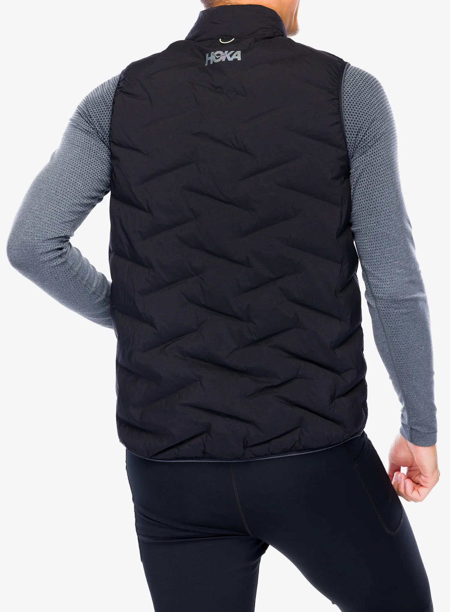 Жилет для бігу Hoka Skyfill Run Vest - black